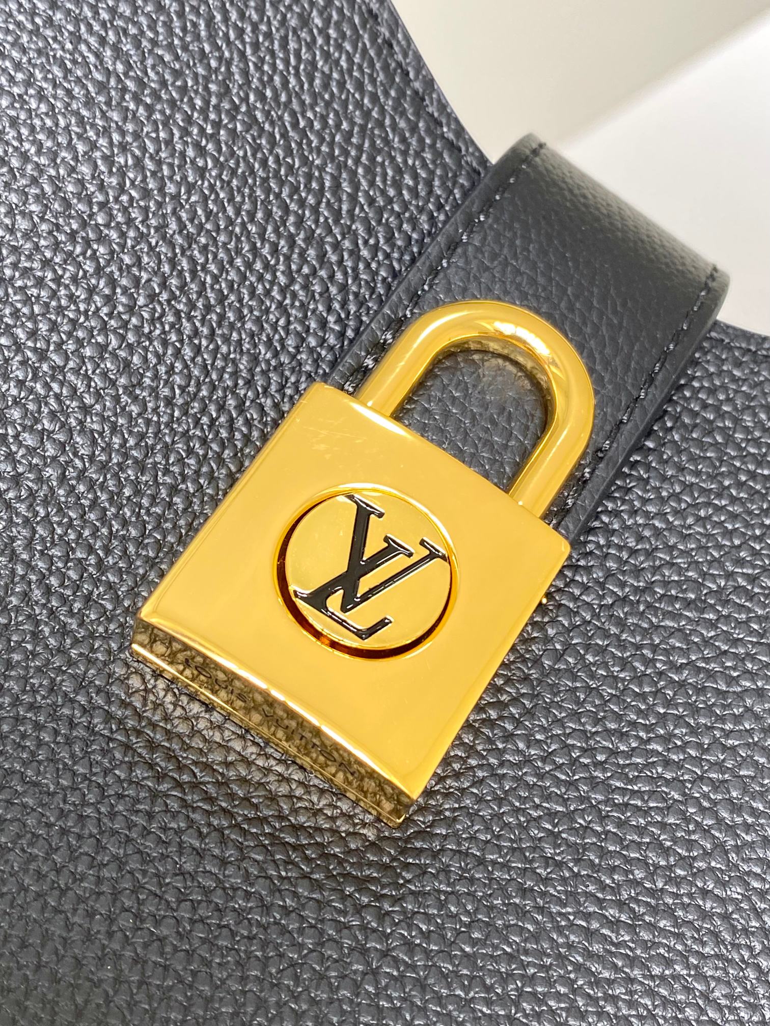 Louis Vuitton Leather Underarm Bag - Image 5
