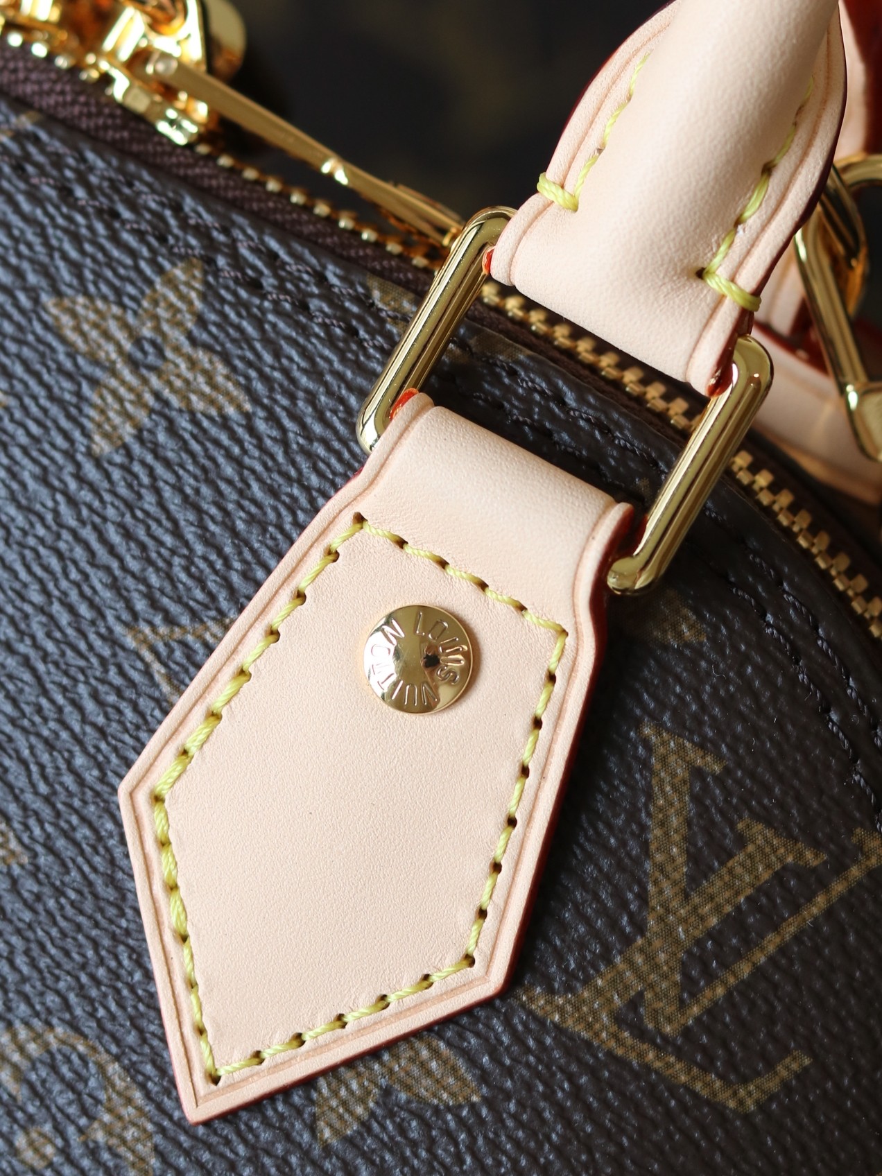 Louis Vuitton Alma BB Damier Ebene Handbag - Image 5