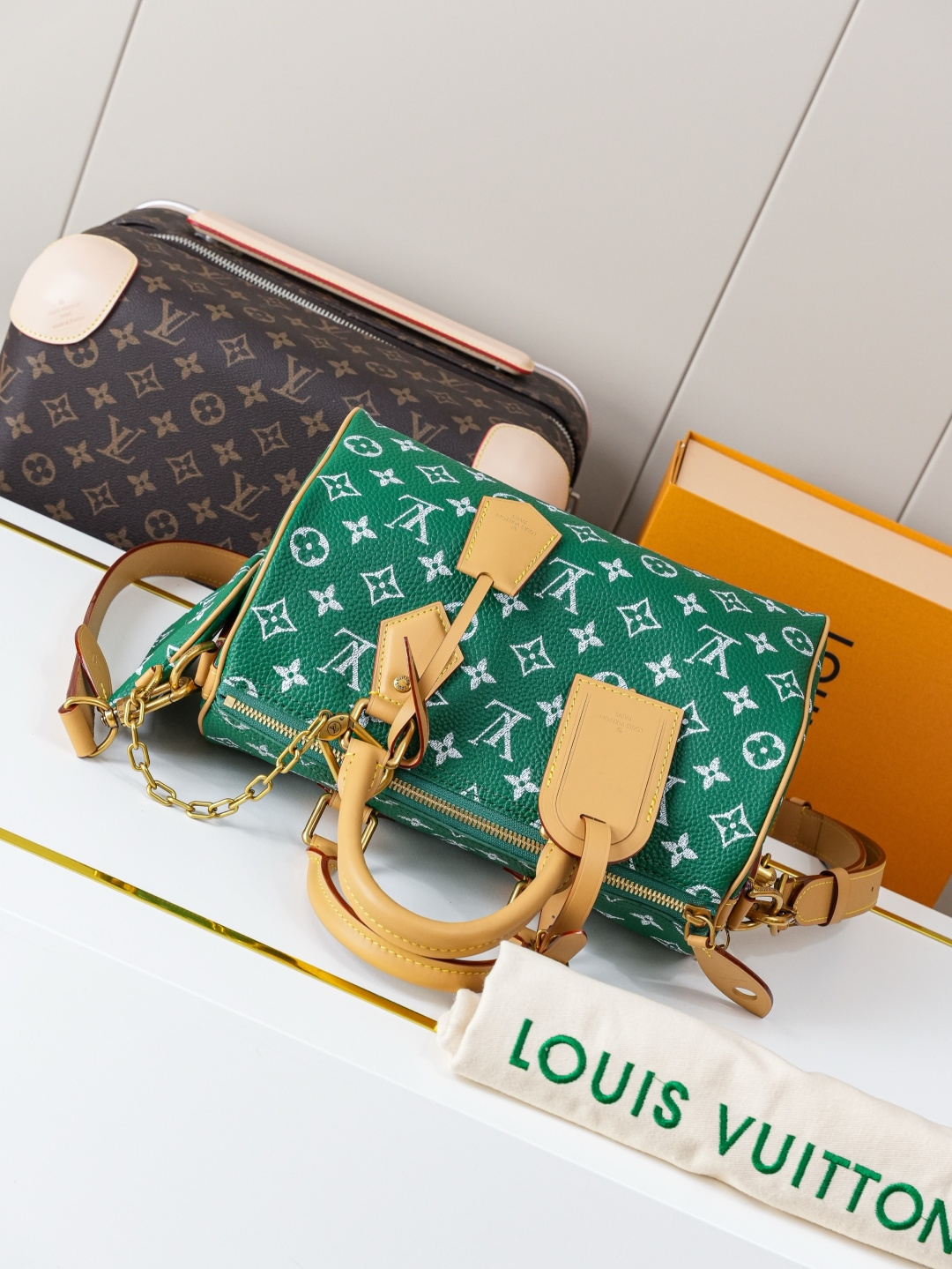 Speedy Bandoulière 25 Monogram Leather Handbag - Image 5