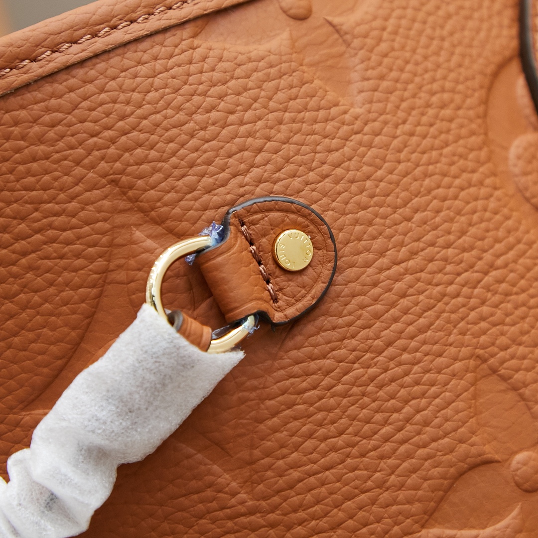 Louis Vuitton Neverfull MM Shopping Tote in Monogram Empreinte Leather - Image 5