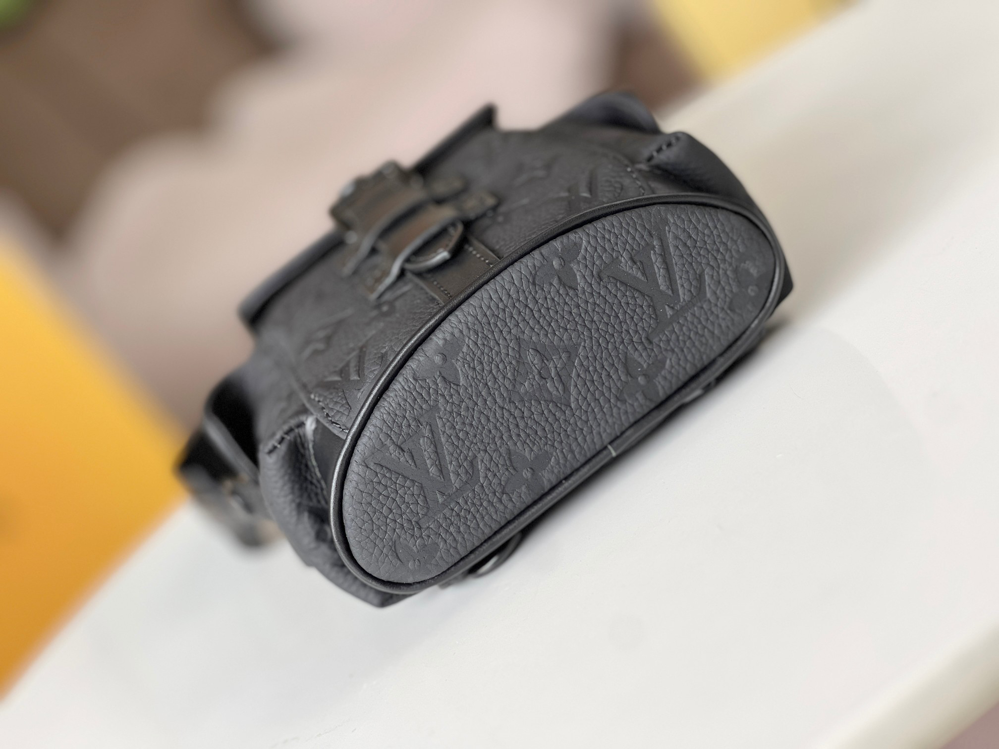 Louis Vuitton Nano Christopher Backpack M83164 Black - Image 5