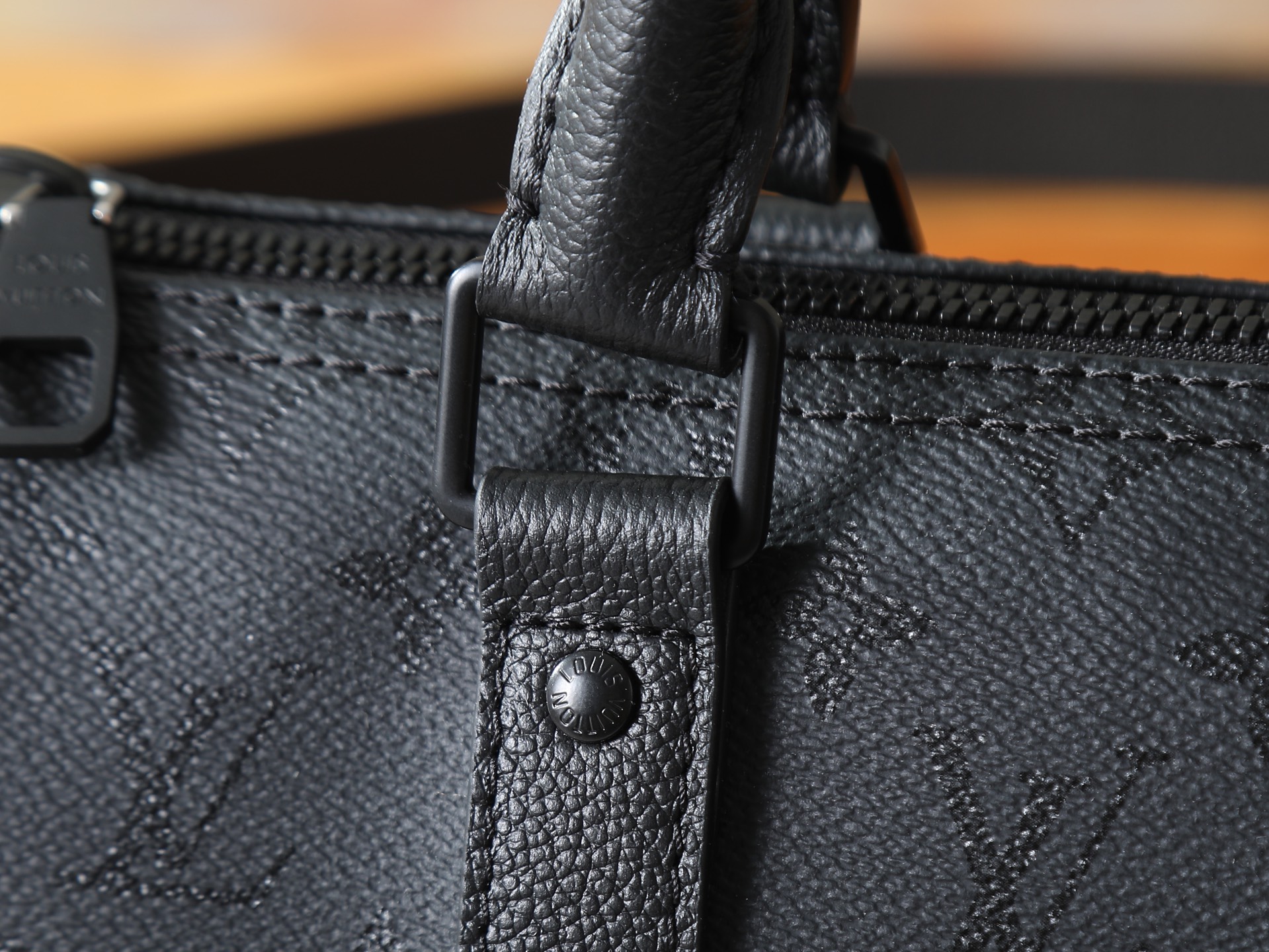 Louis Vuitton Keepall Bandouliere 25 Monogram Midnight Crossbody Bag - Image 5