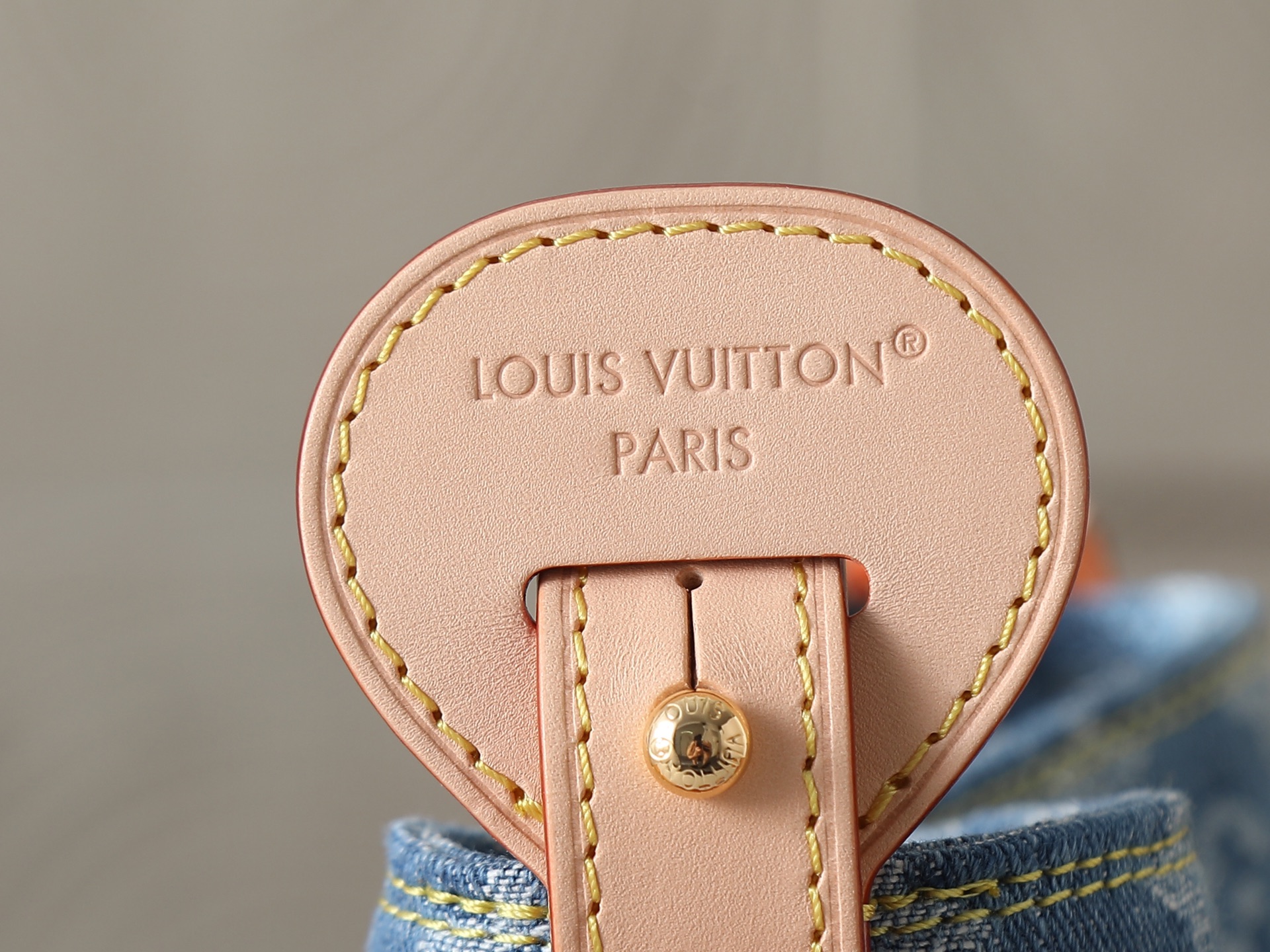Louis Vuitton All In BB Denim Bucket Bag - Image 5