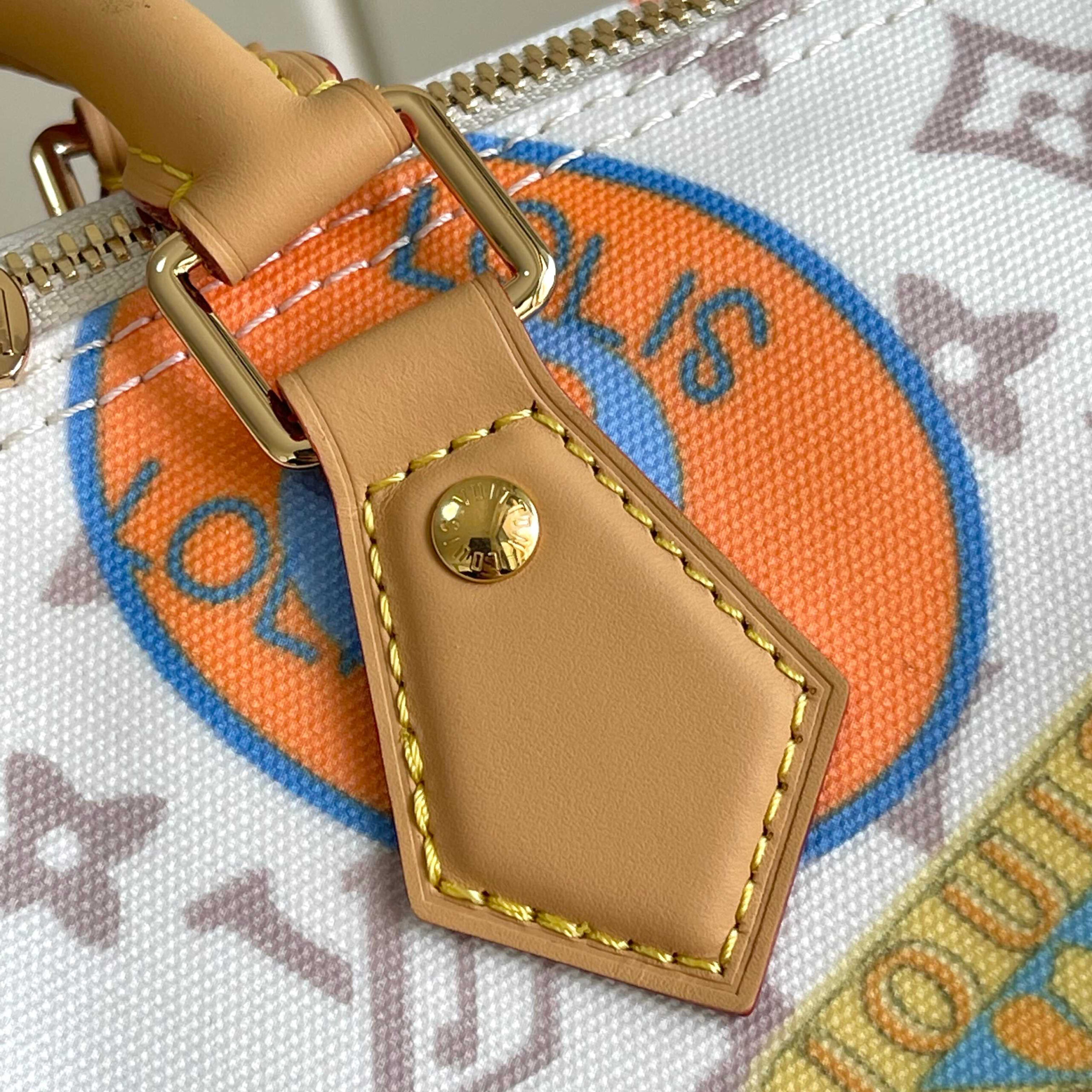 Louis Vuitton Speedy Soft 30 Handbag in Monogram Dune - Image 5
