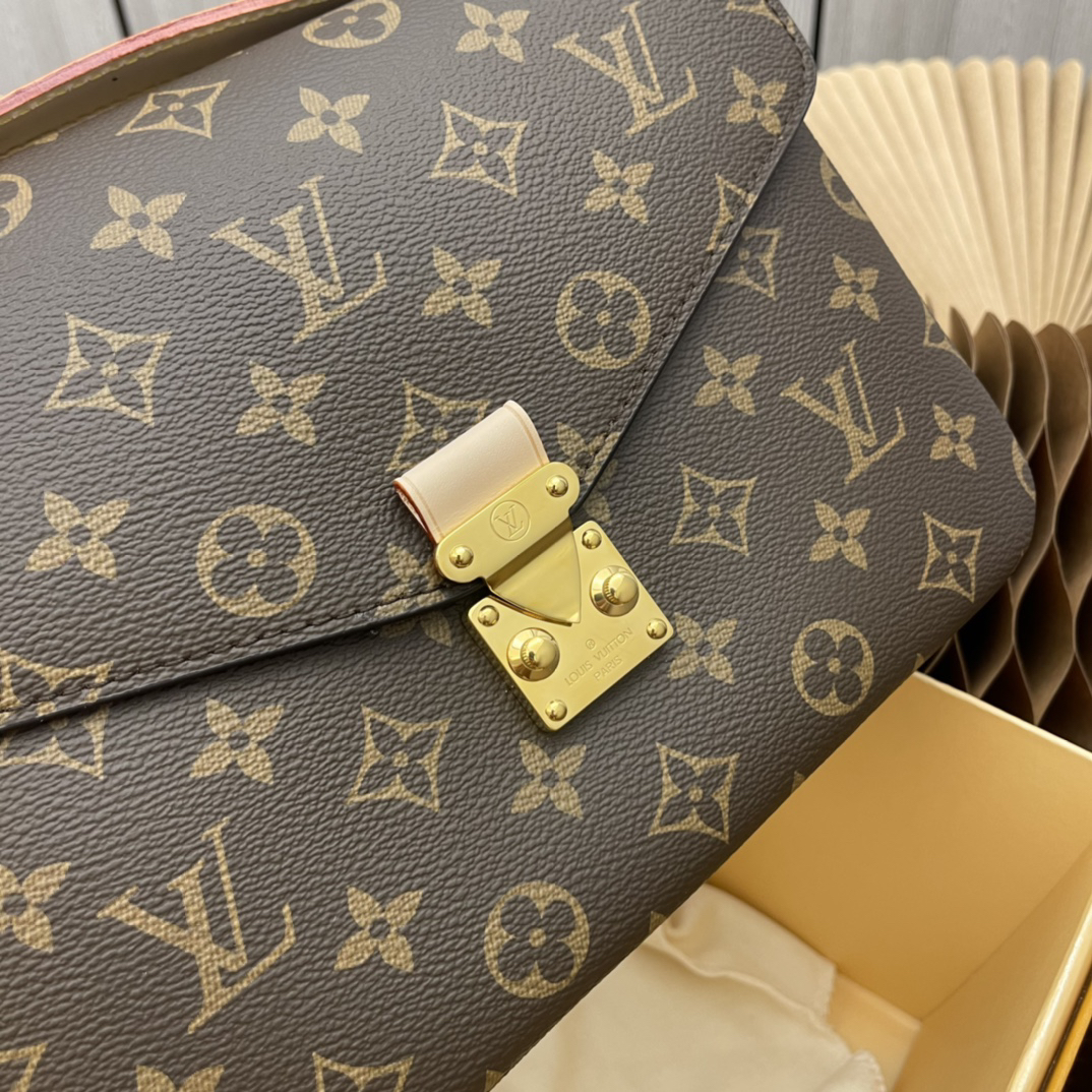 Louis Vuitton Pochette Metis Monogram Canvas Crossbody Bag - Image 5