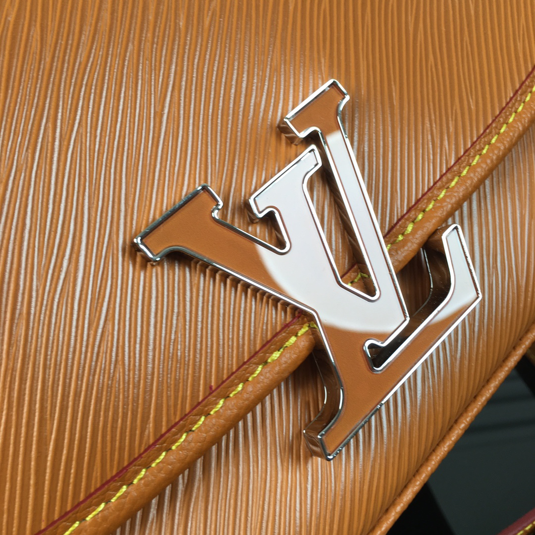 Louis Vuitton Buci Epi Leather Crossbody Bag - Brown - Image 5