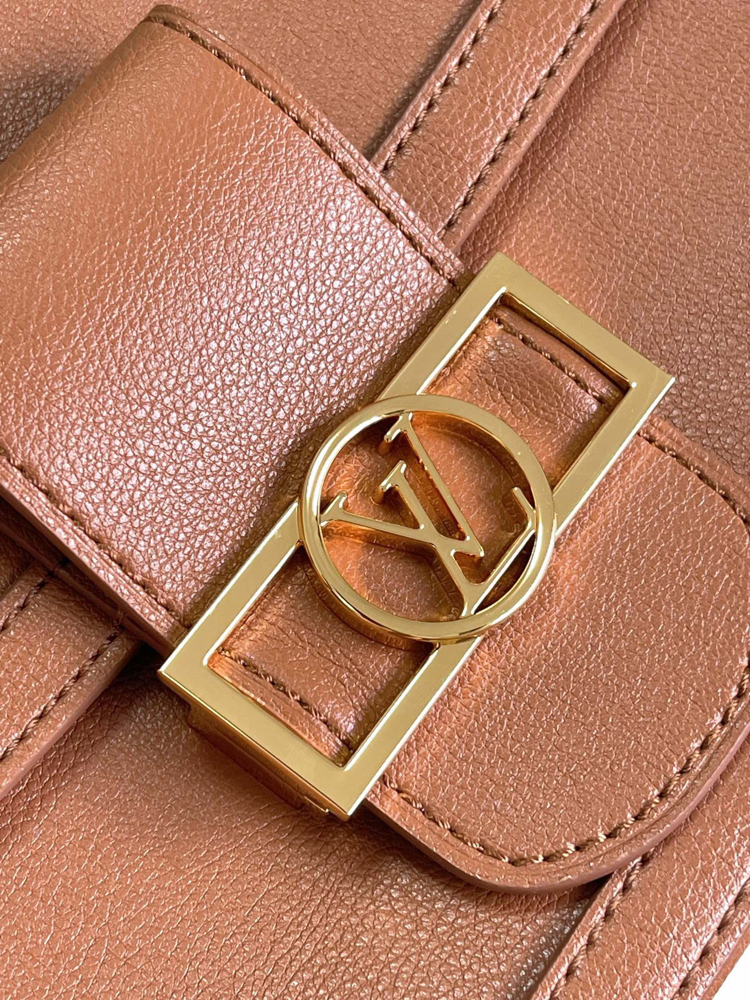 Louis Vuitton Dauphine Soft Medium Crossbody Bag M25209 Black - Image 5