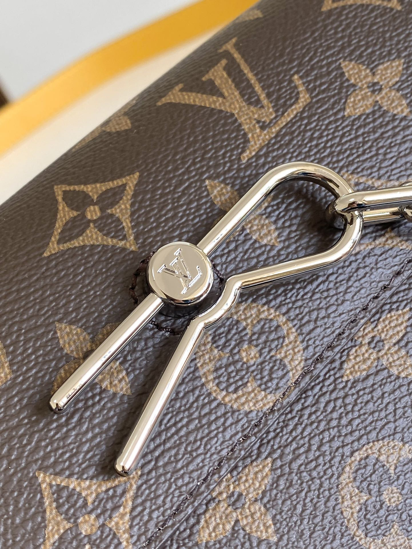 Louis Vuitton Steamer Mini Crossbody Bag in Monogram Eclipse Canvas - Image 5
