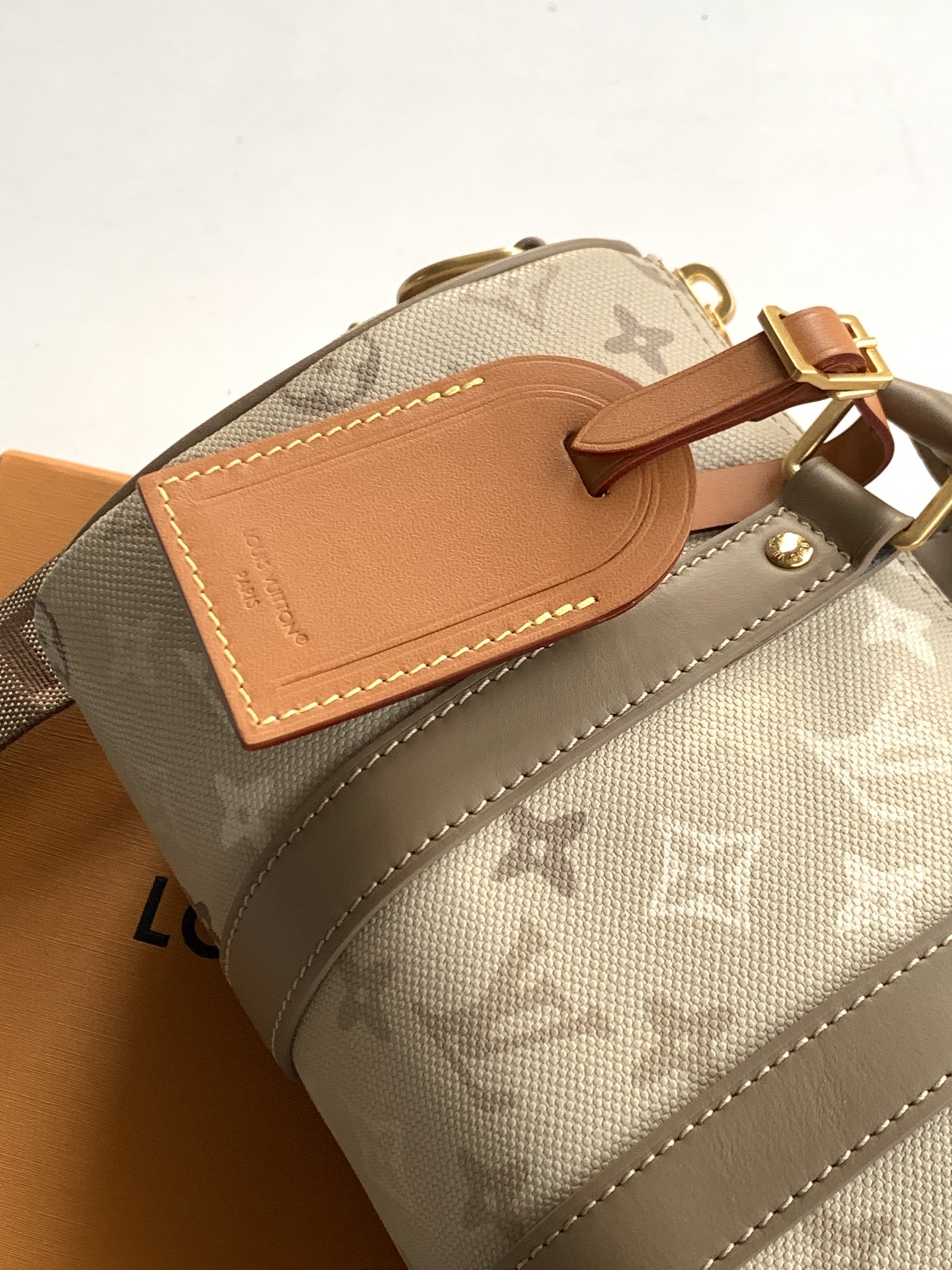 Keepall Bandoulière 25 Travel Bag in Monogram Surplus Coated Canvas - Image 5
