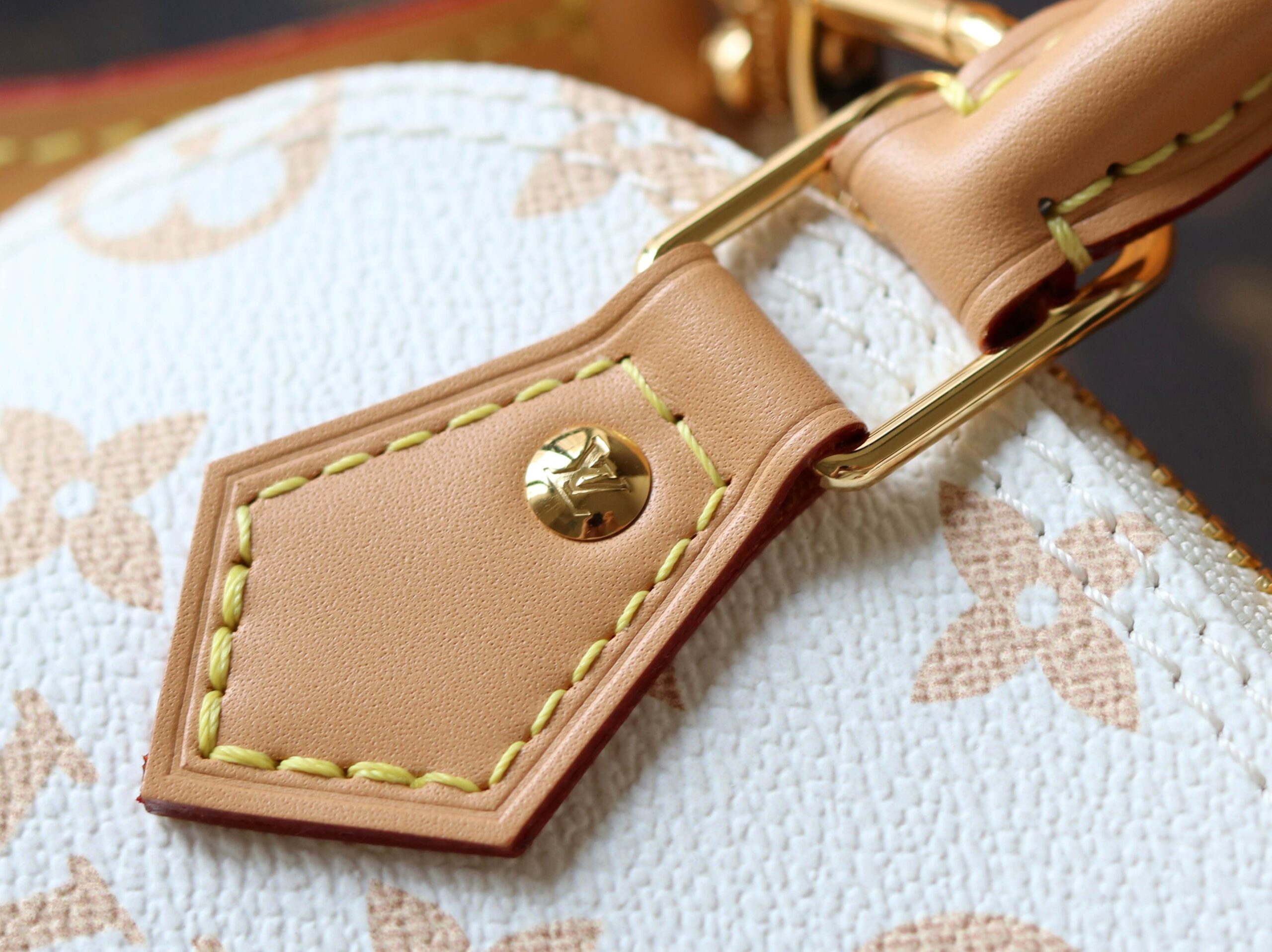 Louis Vuitton Nano Alma Crossbody Bag in Monogram Dune Canvas - Image 5