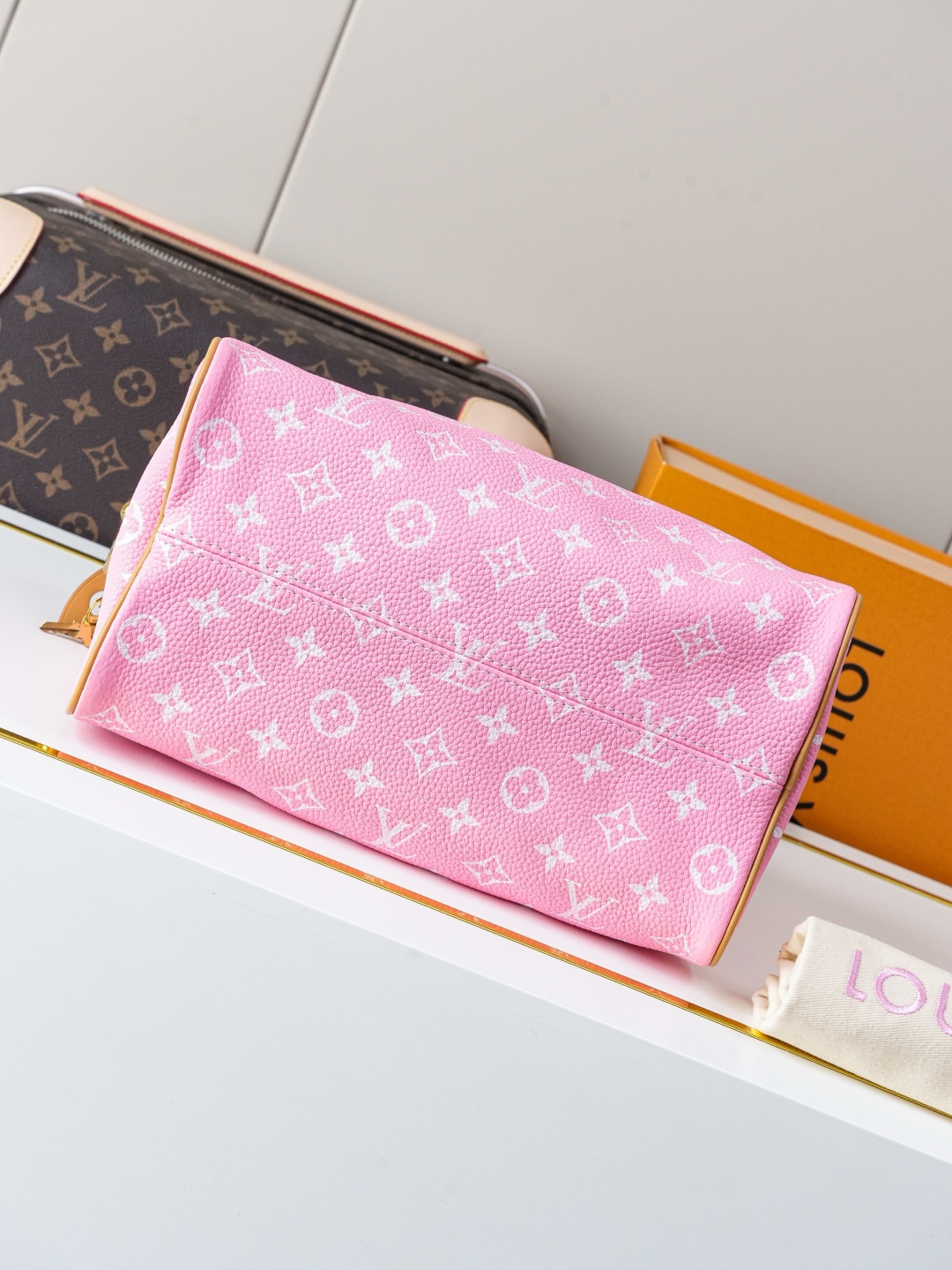 Speedy P9 Bandoulière 25 Monogram Leather Handbag - Image 5