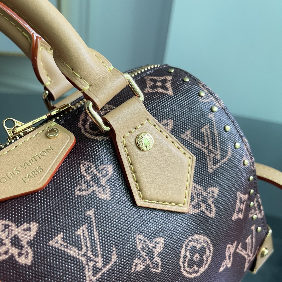 Louis Vuitton Speedy Trunk 20 Monogram Origine Handbag - Image 5