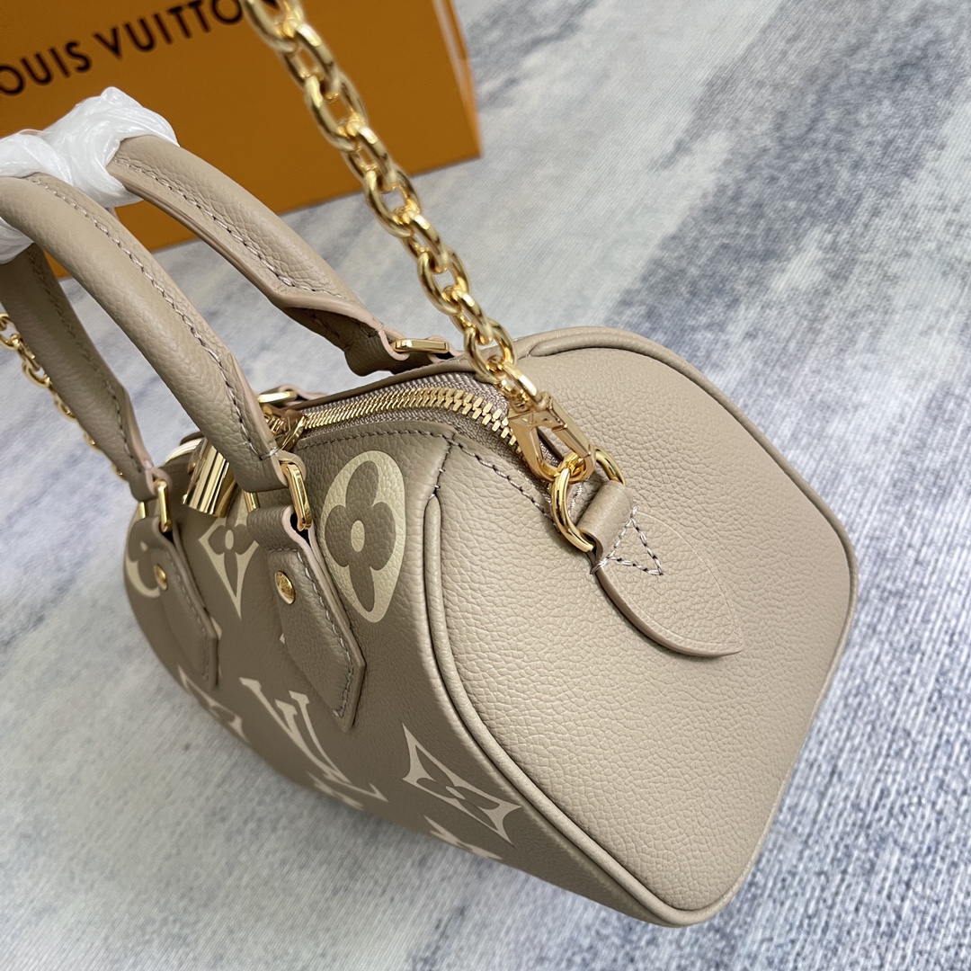 Louis Vuitton Speedy Bandoulière 20 Monogram Empreinte Leather Handbag - Image 5