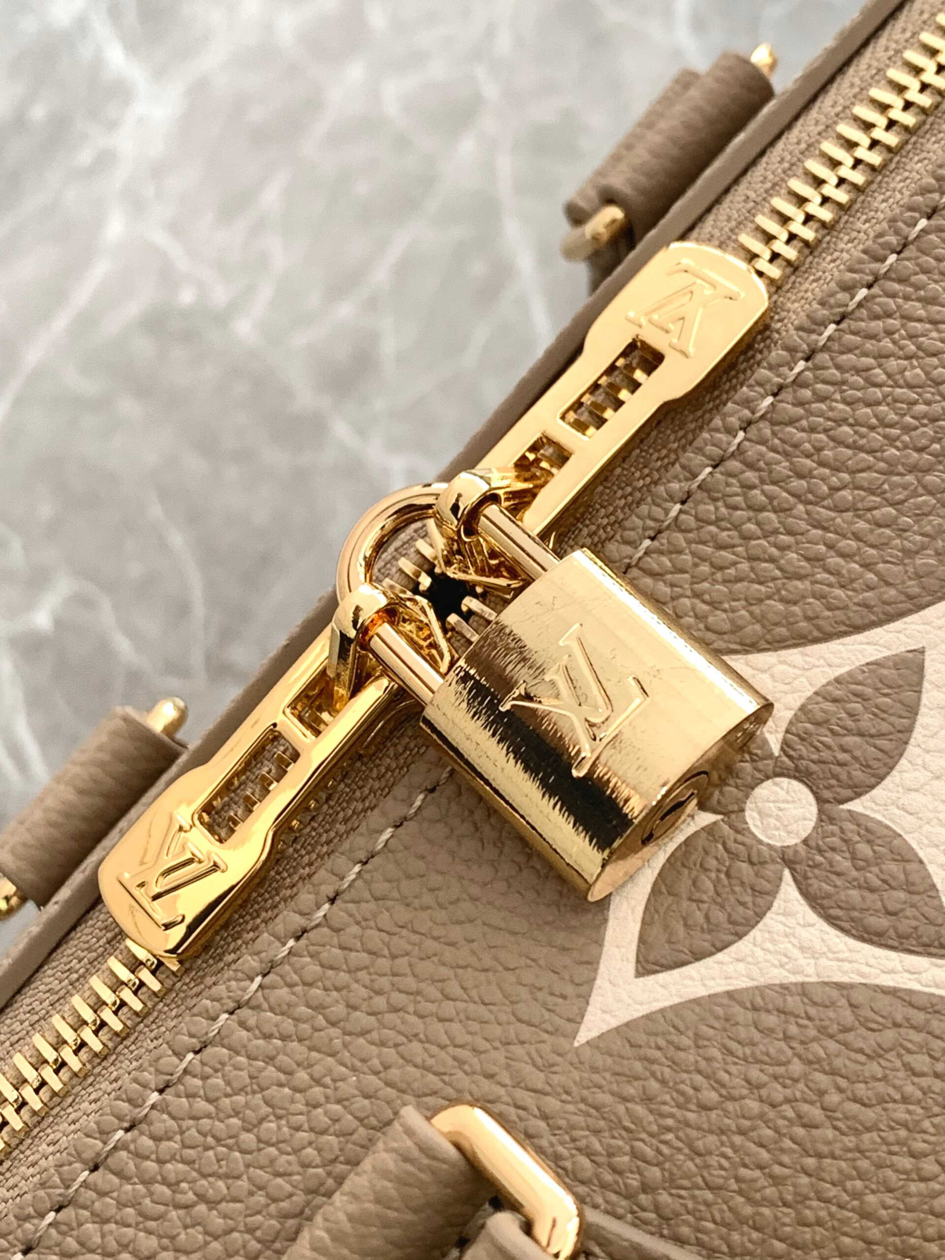 Louis Vuitton Speedy Bandoulière 20 Monogram Empreinte Leather Crossbody Bag - Image 5