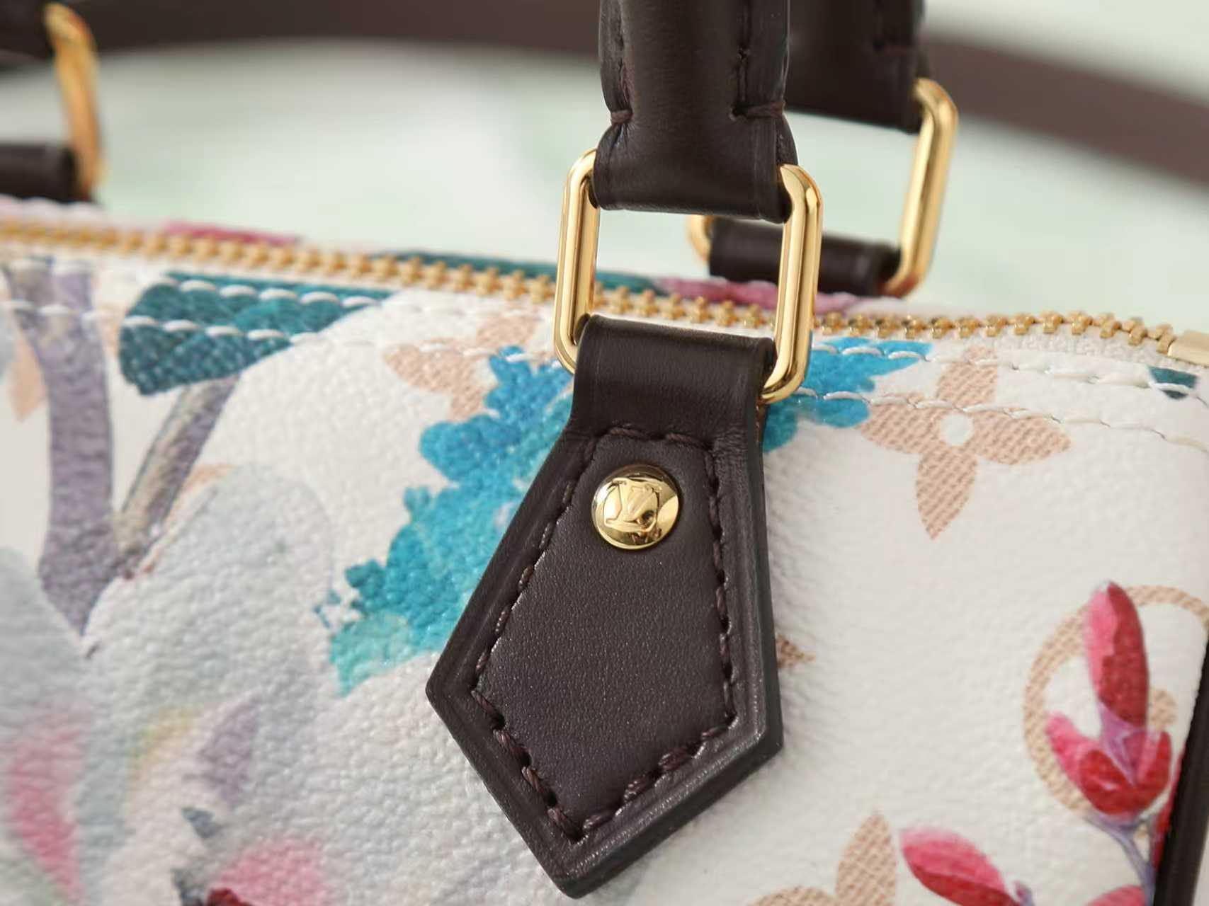 Louis Vuitton Nano Speedy Handbag in Monogram Eden - Image 5