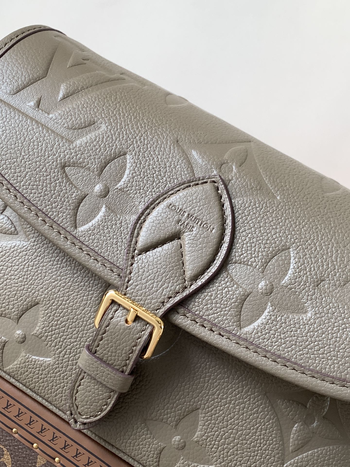 Louis Vuitton Diane Monogram Empreinte Leather Crossbody Bag - Image 5