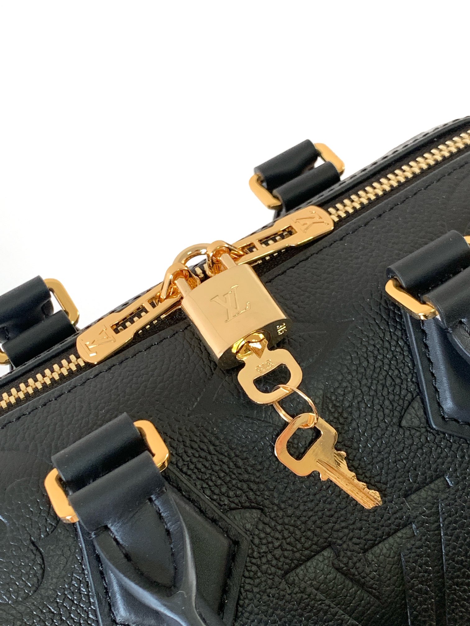 Louis Vuitton Speedy Bandoulière 20 Monogram Empreinte Leather Crossbody Bag - Image 5