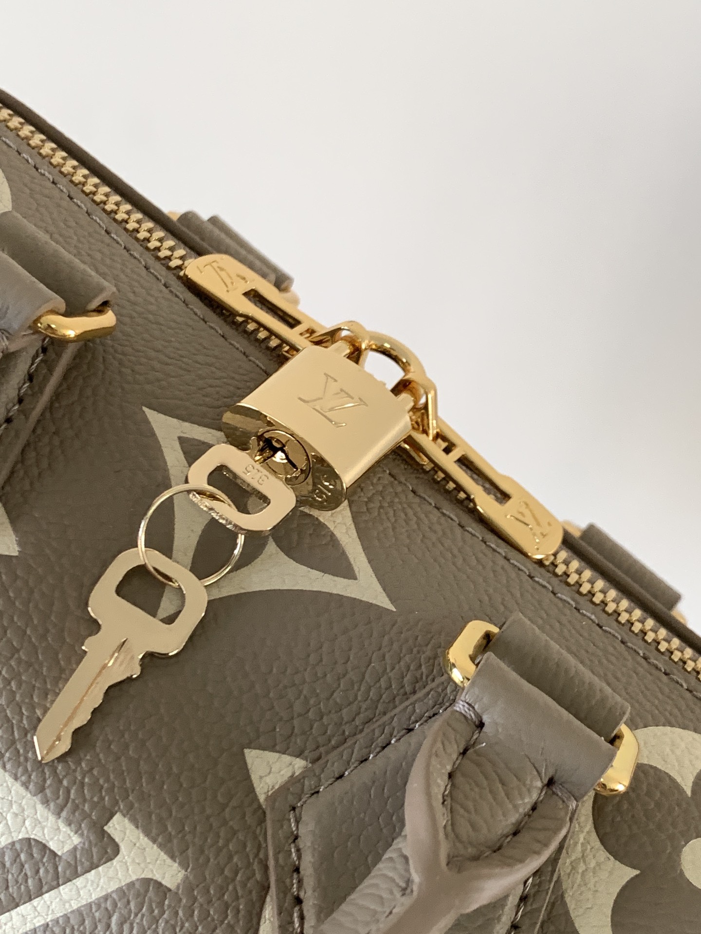 Louis Vuitton Speedy Bandoulière 20 Monogram Empreinte Crossbody Bag - Image 5
