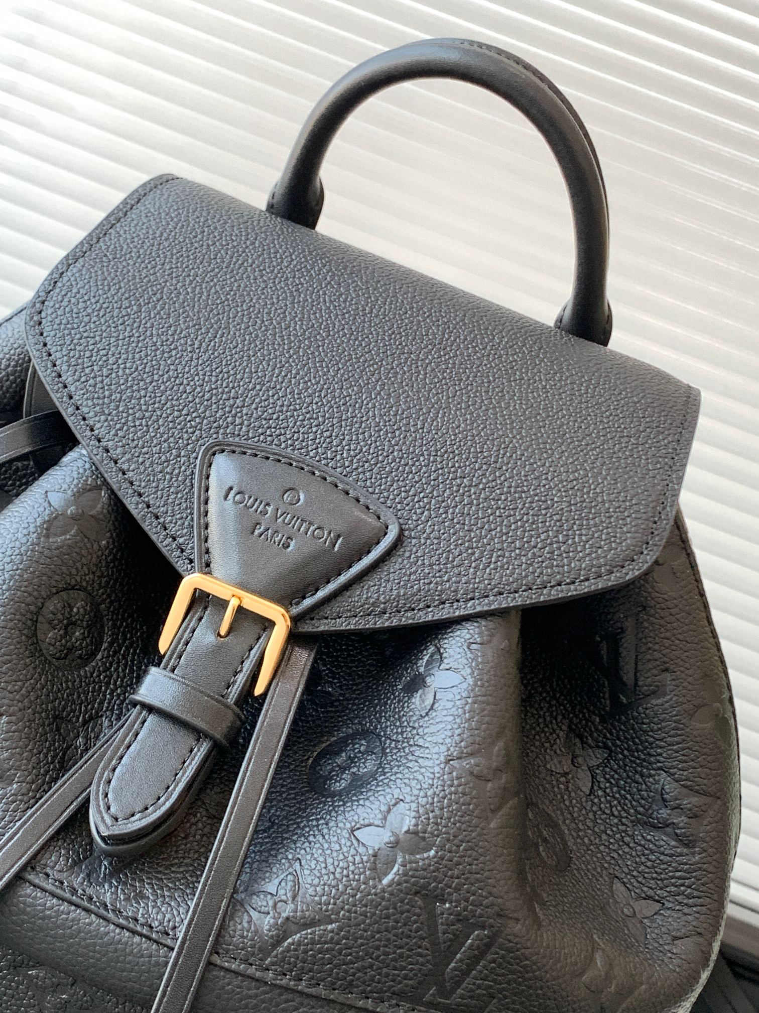 Louis Vuitton Montsouris 45205 Monogram Empreinte Backpack - Image 5