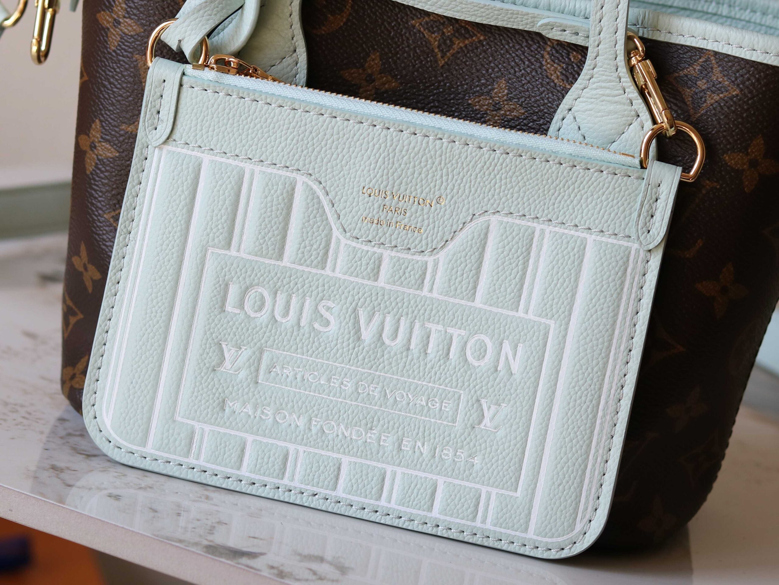 Louis Vuitton Neverfull Inside Out BB Handbag - Image 5