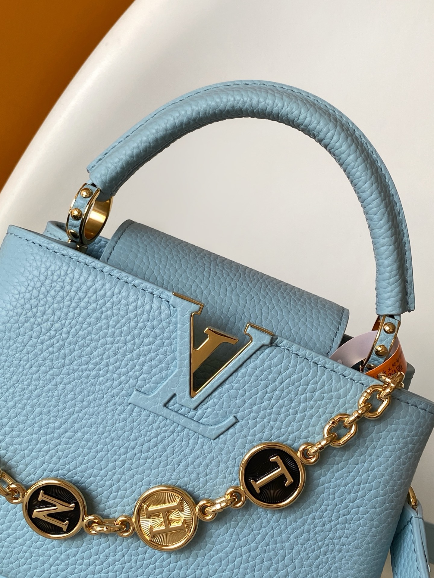 Louis Vuitton Capucines Custom Handbag - Image 5