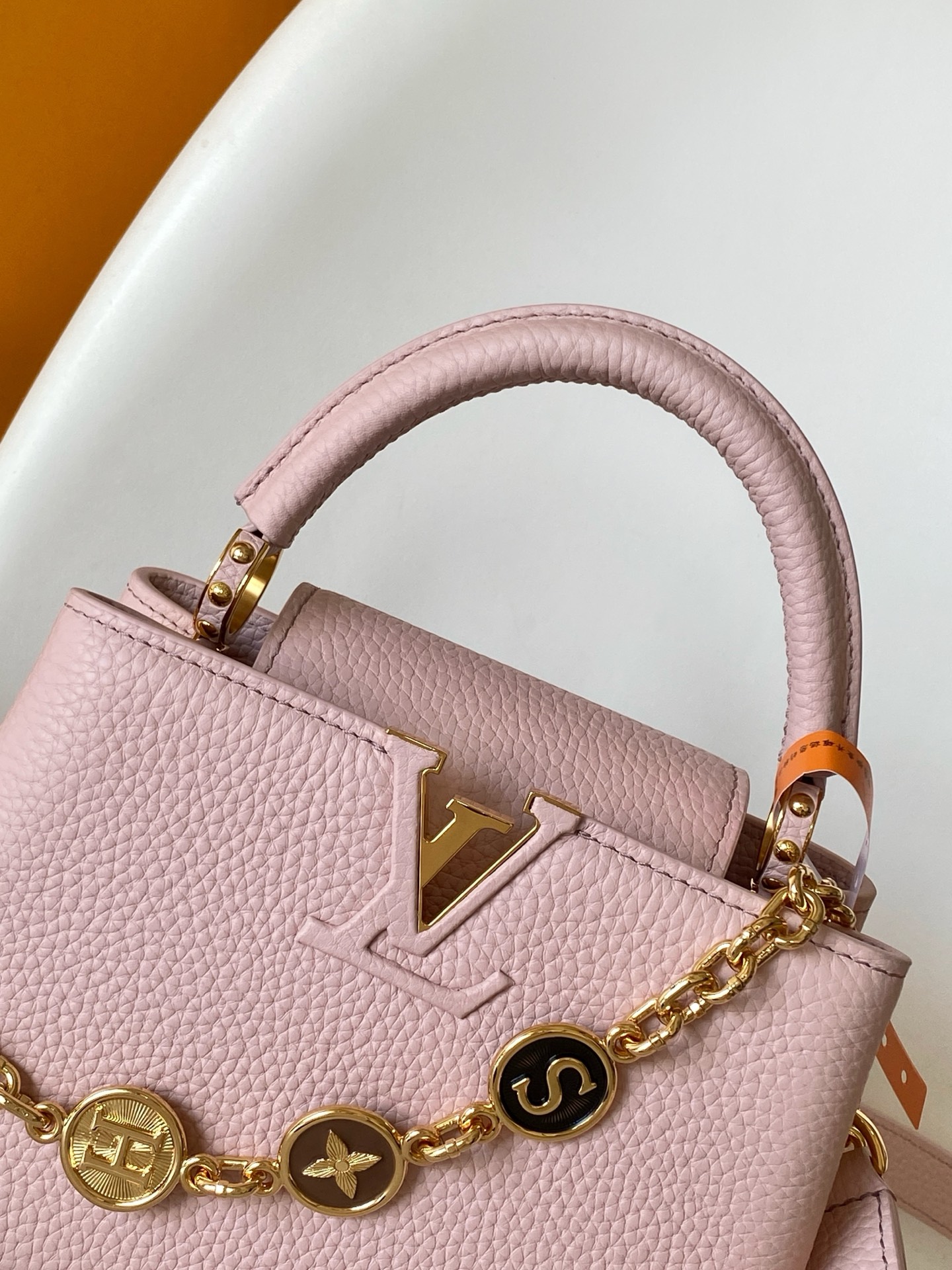 Louis Vuitton Capucines Custom Leather Crossbody Bag - Image 5