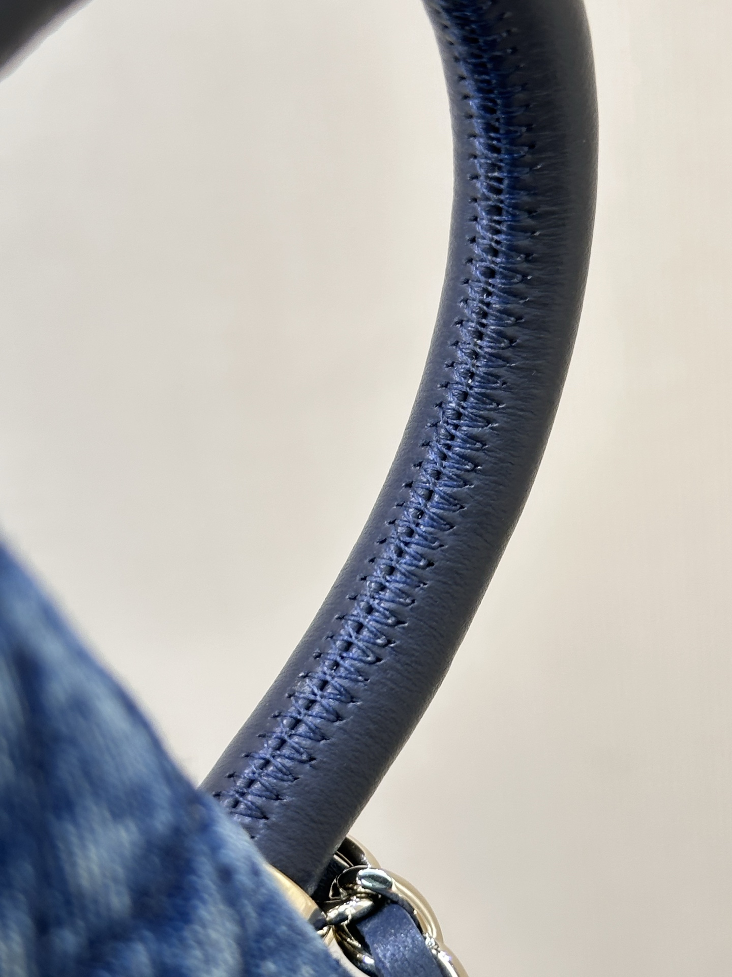 Coco Handle Mini Denim Bag - Image 5