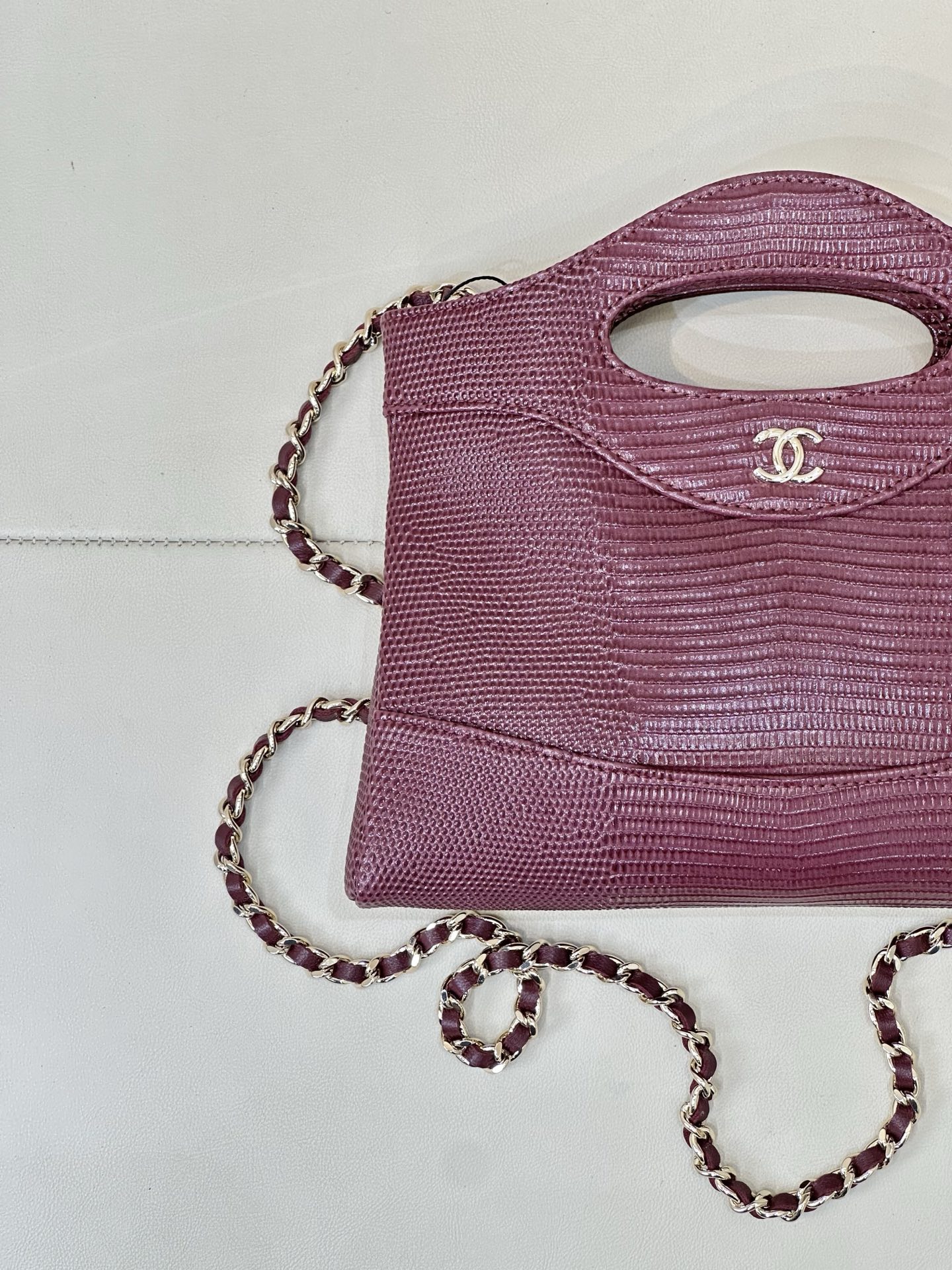 Chanel 31 Nano Crossbody Bag in Textured Calfskin - Image 5