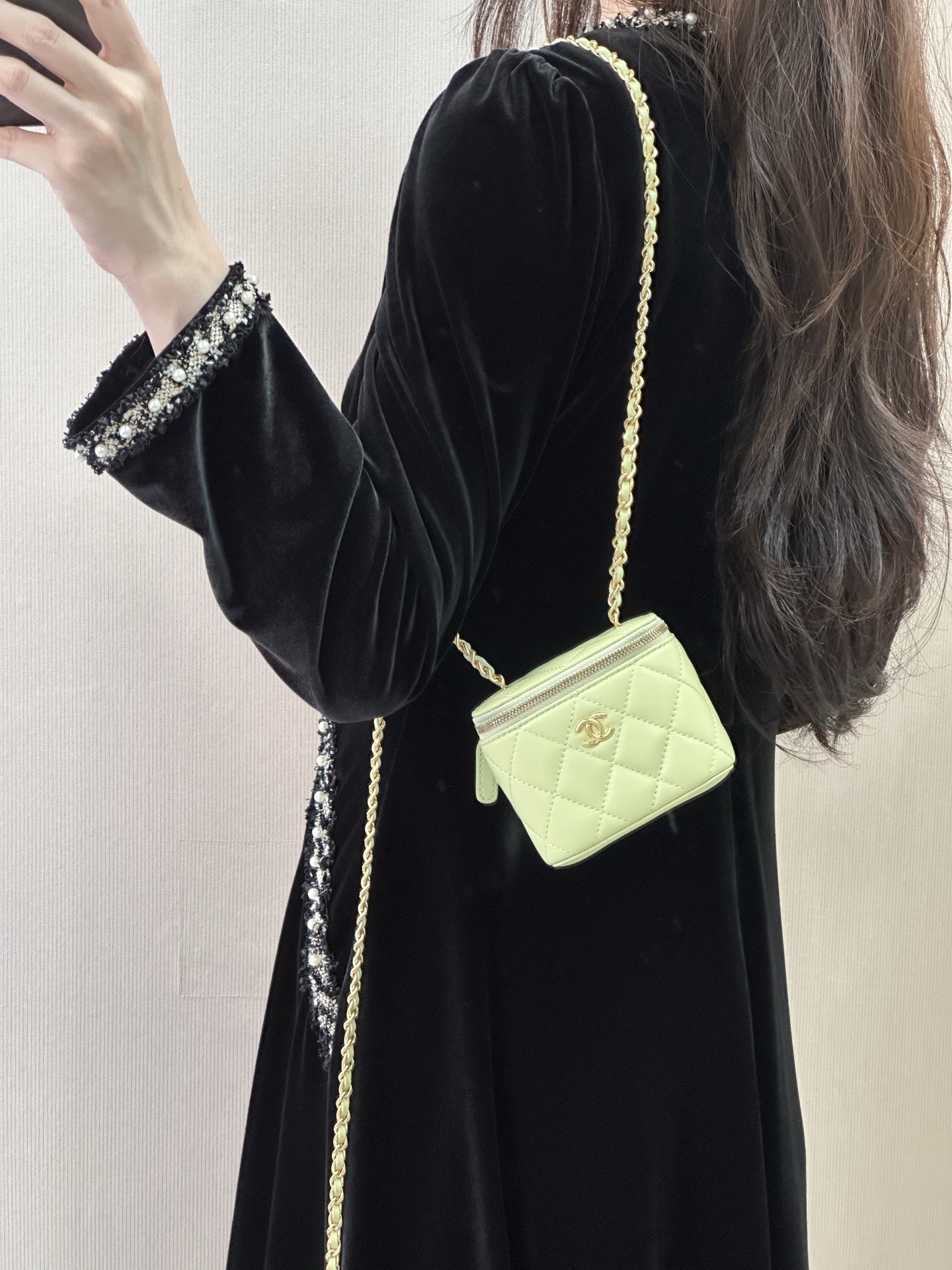 Chanel Gold Ball Box Crossbody Bag - Image 5