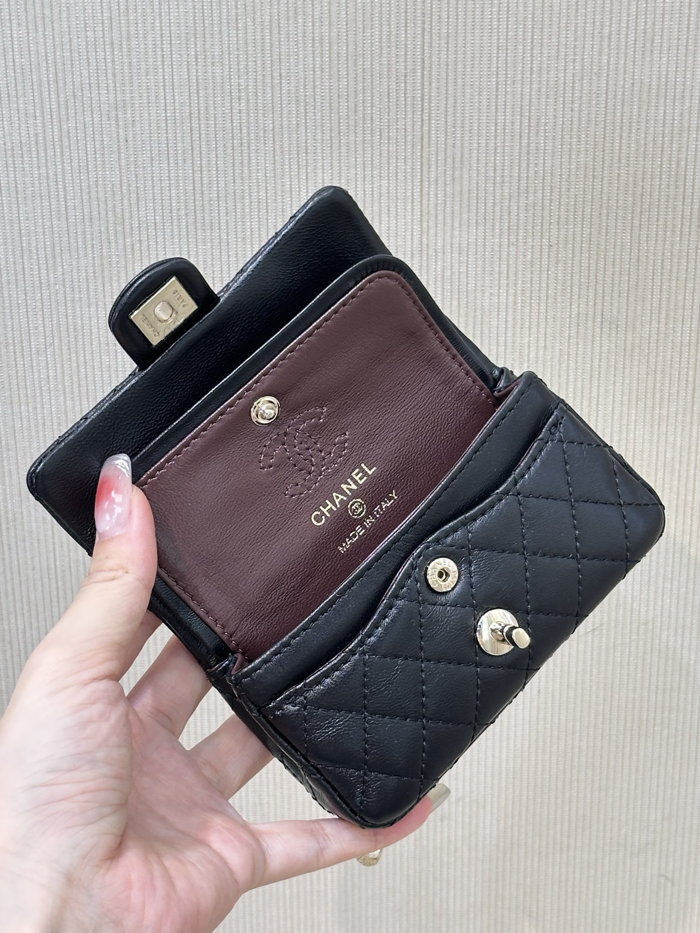 Chanel 25A Mini CF Charm Bag - Image 5