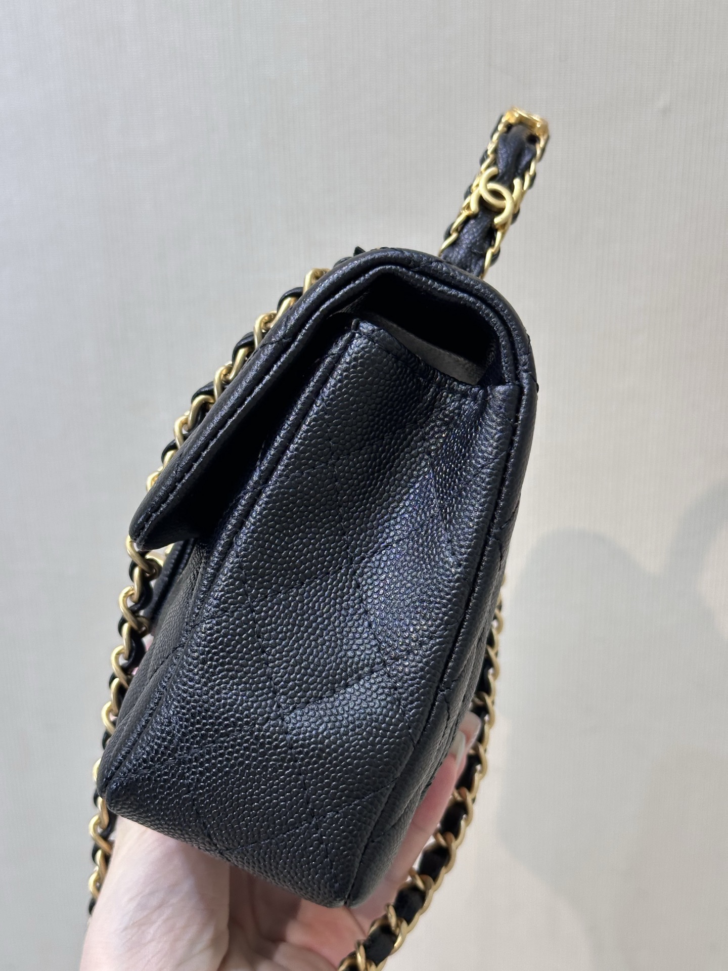 Chanel 24B Lambskin Mini Flap Bag - Image 5