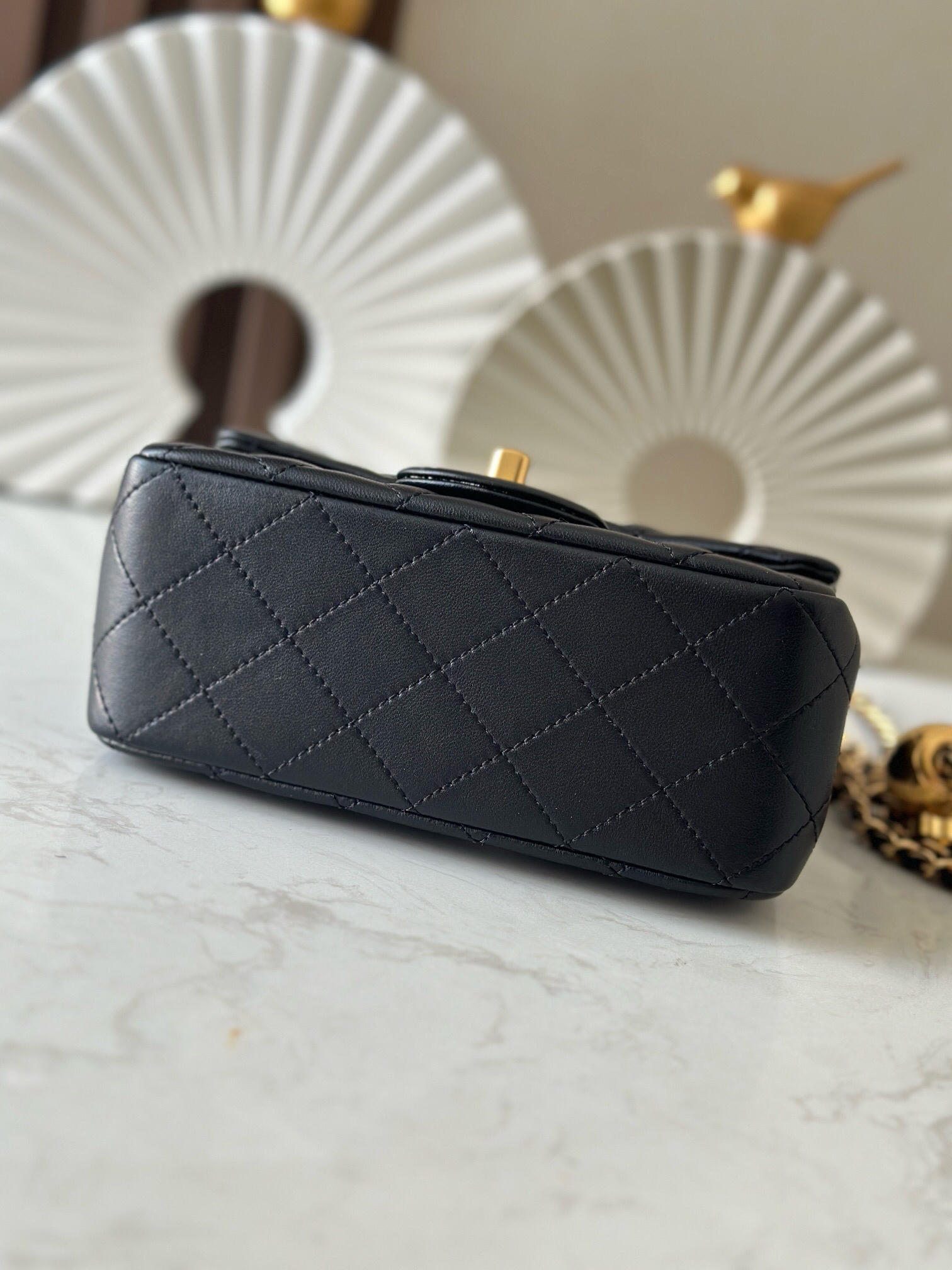 Chanel Mini Metal Flap Bag - Image 5