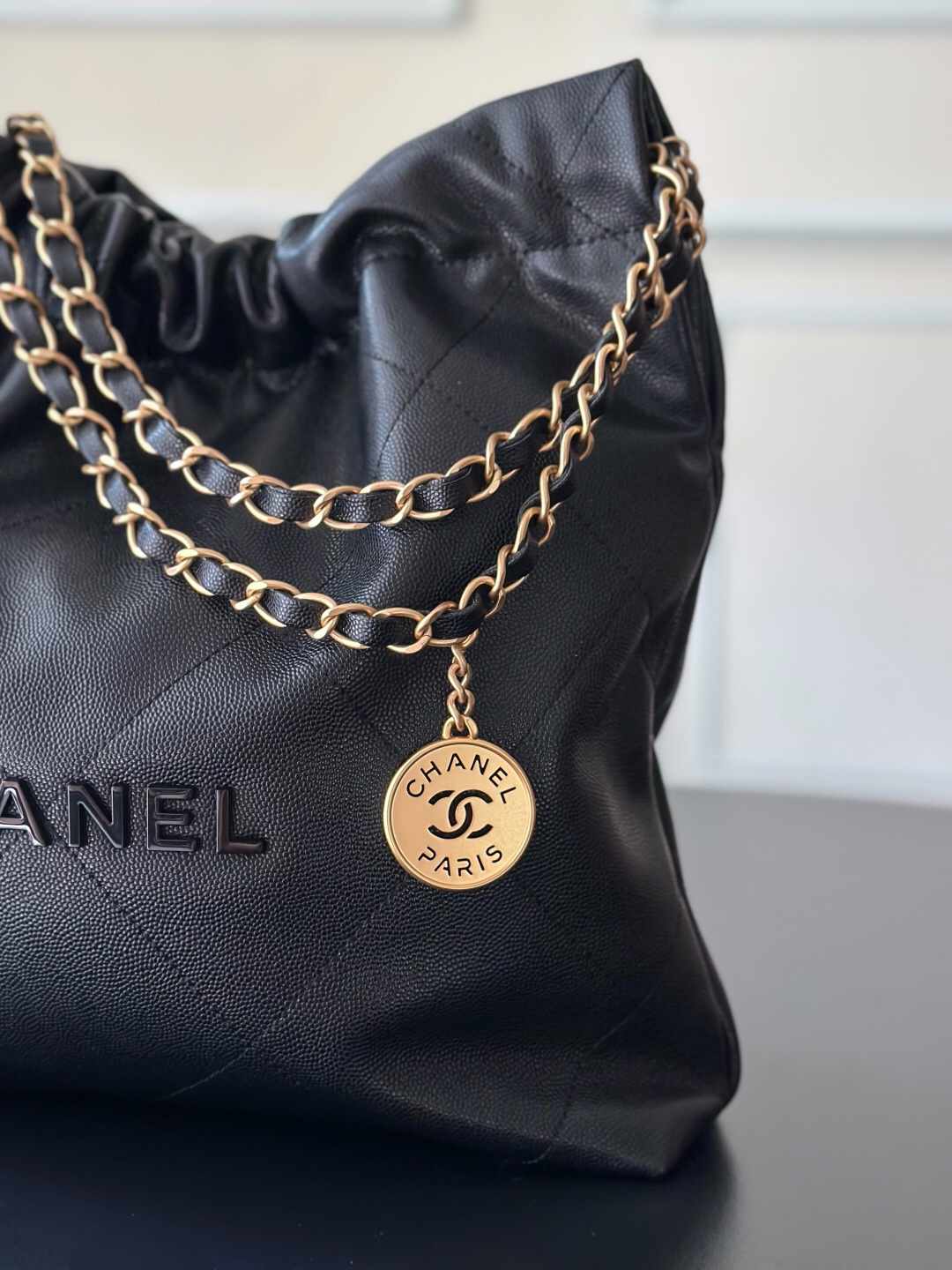 Chanel AS3260 Waxed Calfskin Shoulder Bag - Image 5