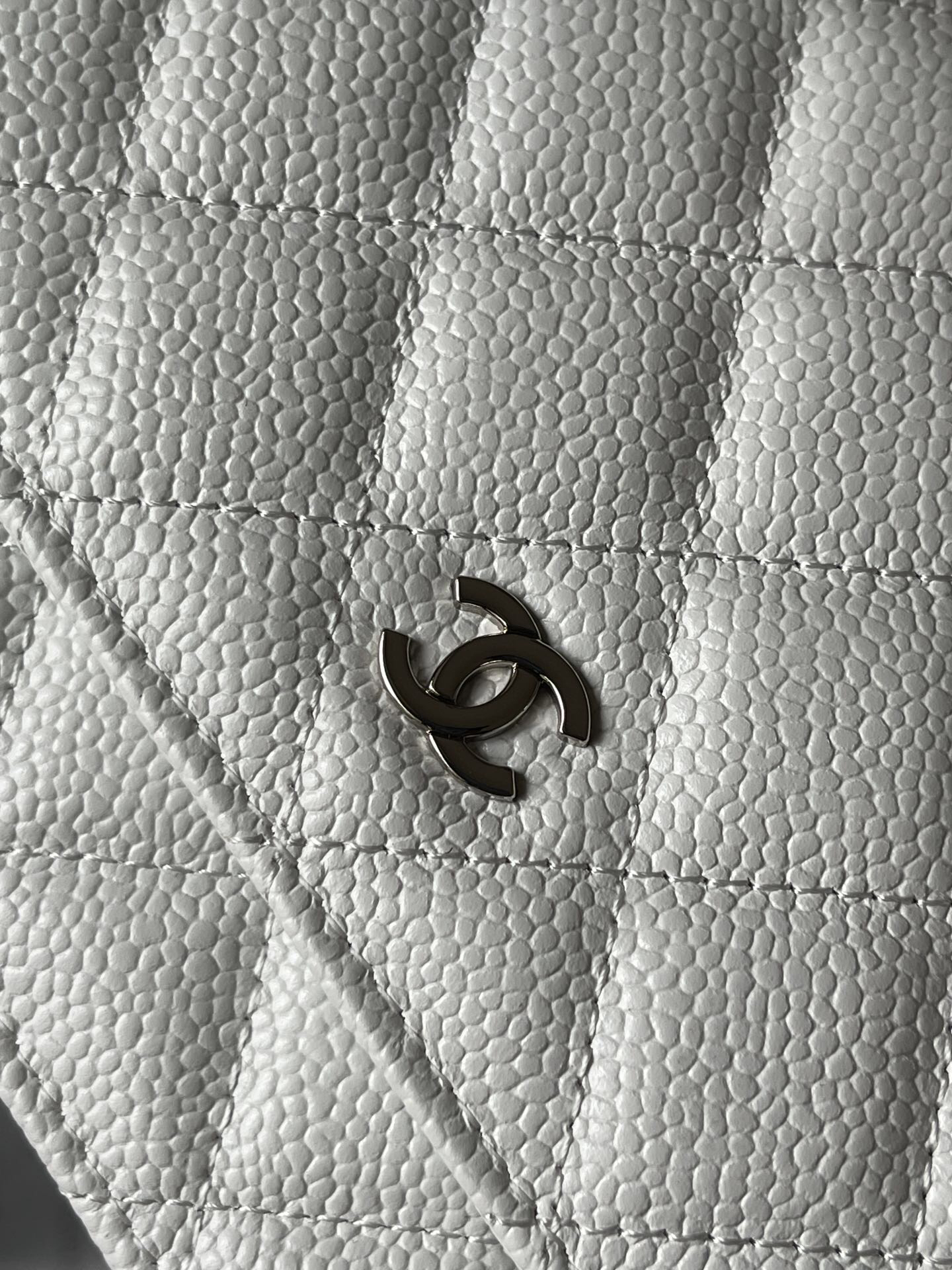 Chanel CF WOC Chain Bag in Black Caviar Leather - Image 5