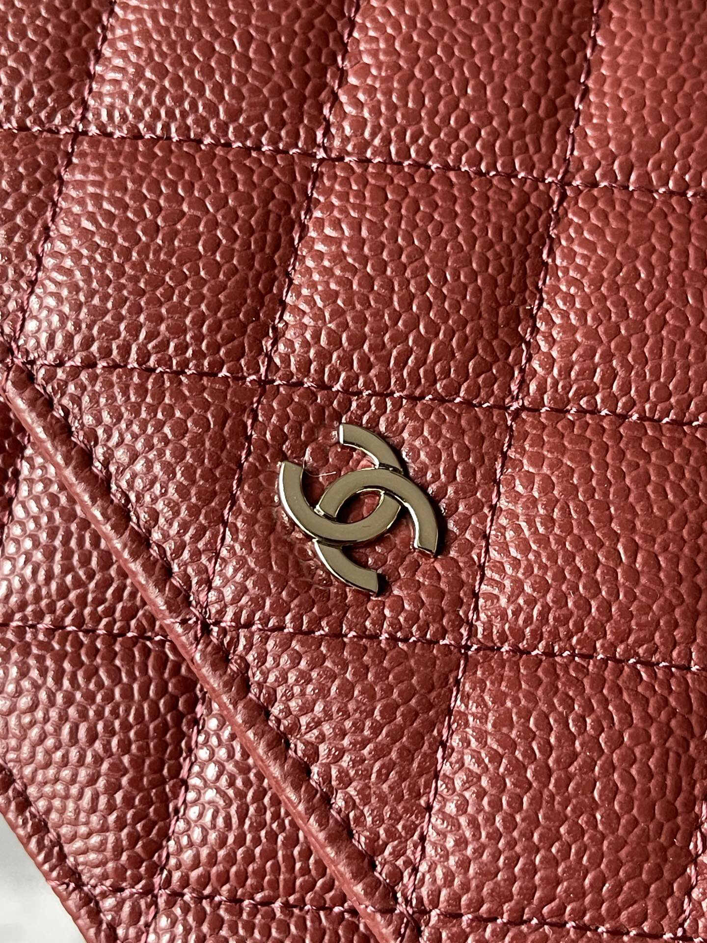 Chanel Classic Flap Wallet on Chain in Black Caviar Leather - Image 5