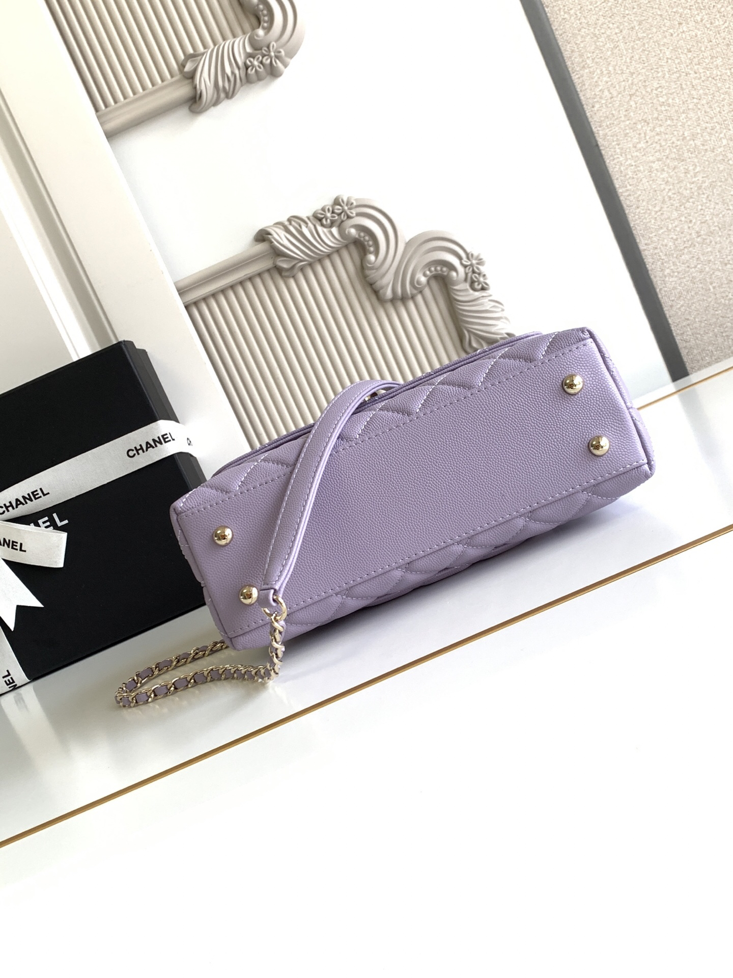 Chanel Coco Handle Top Handle Bag - Image 5