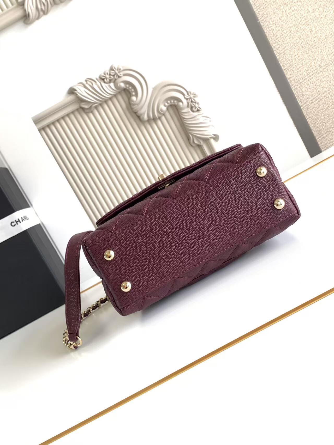 Chanel Coco Handle Mini Top-Handle Bag AS2215 - Image 5