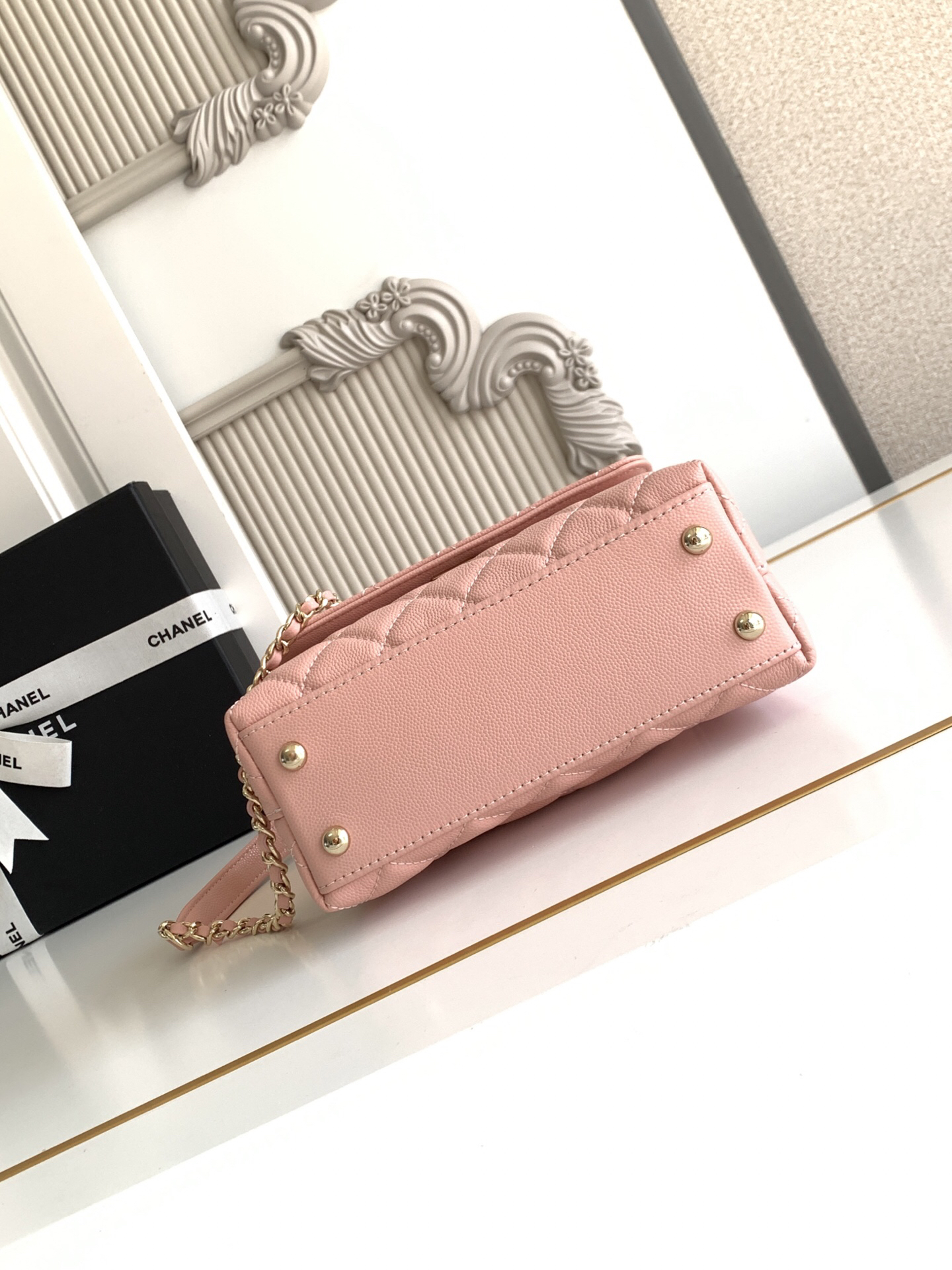 Chanel Coco Handle Mini Handbag AS2215 - Image 5