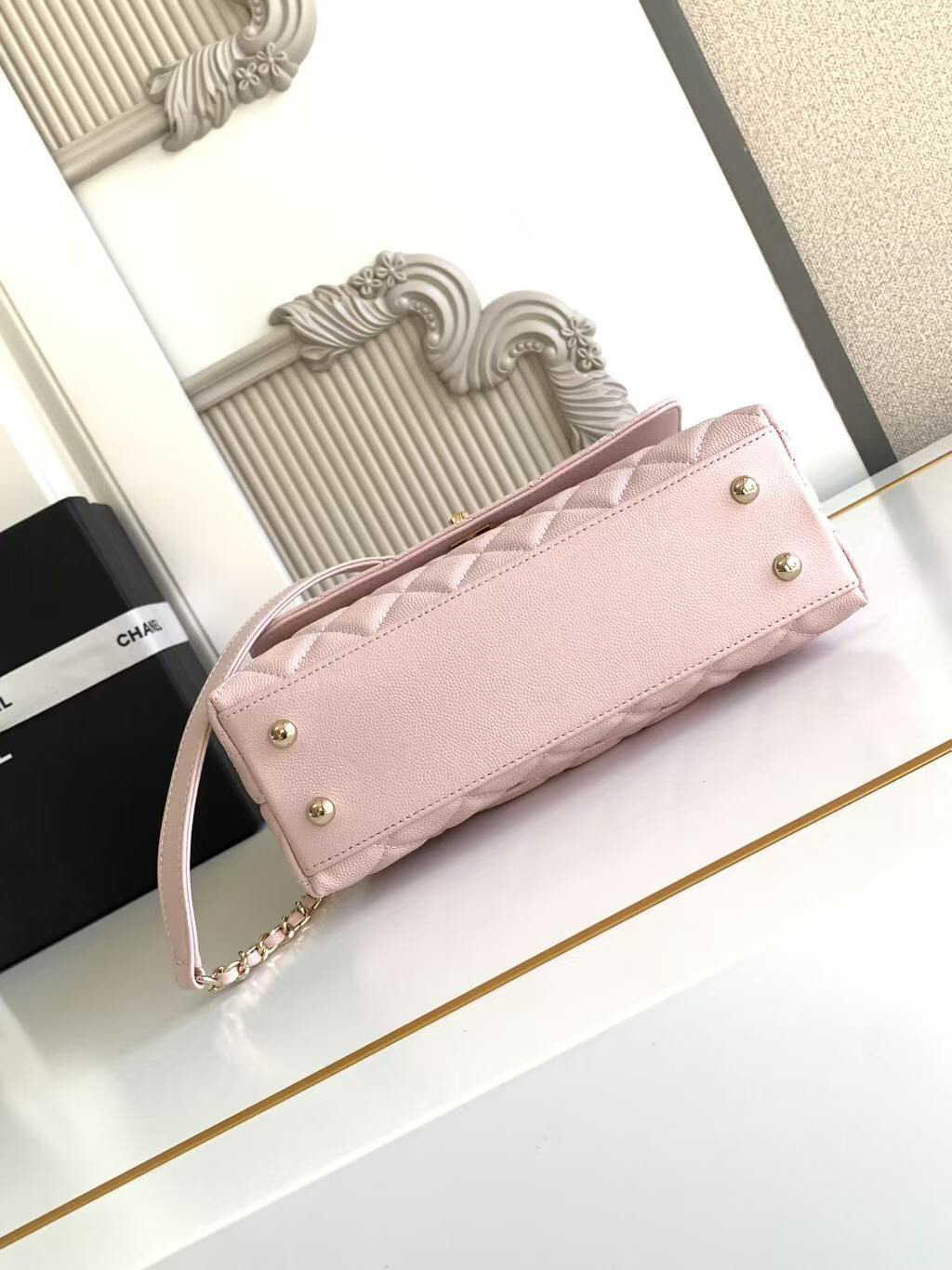 Chanel Coco Handle Top Handle Bag - Image 5