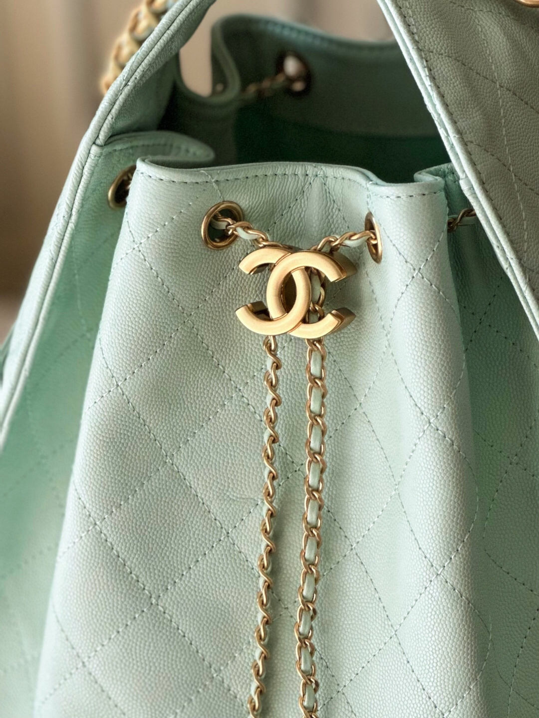 Chanel 25 Leather Hobo Shoulder Bag - Image 5