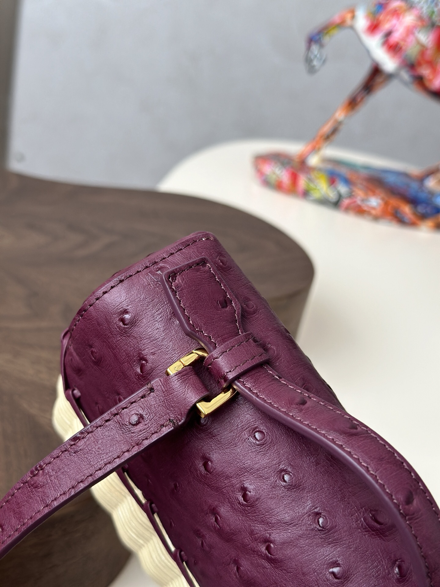 ExtraPocket Small Woven Bamboo Handbag - Image 5