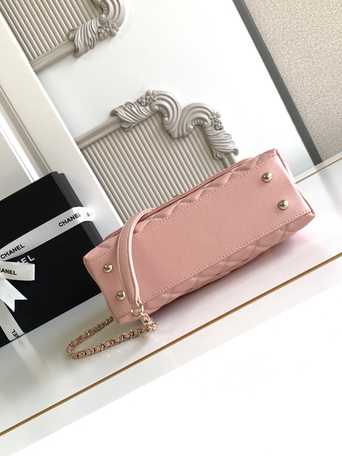 Chanel Coco Handle Classic Flap Top-Handle Handbag - Image 5