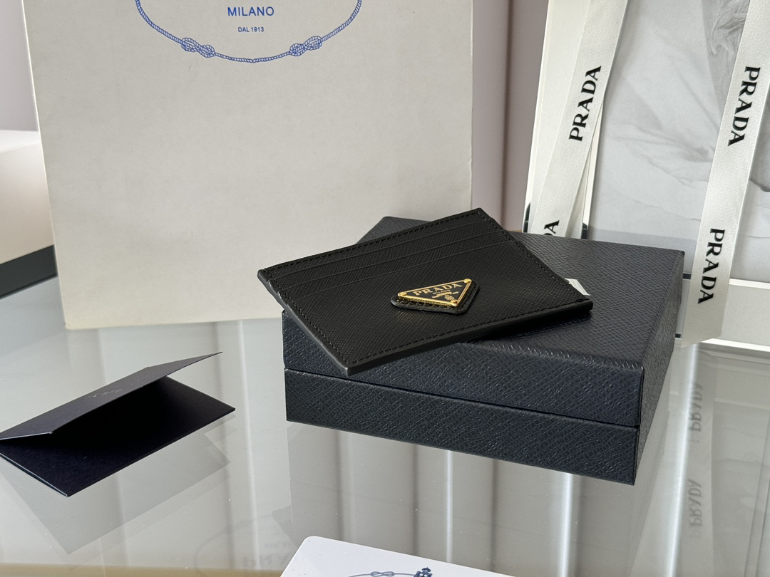 Prada Saffiano Leather Card Holder 2MC223 - Image 5