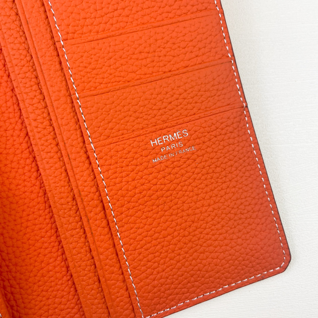 Hermès Evercolor Leather Long Wallet - Image 5