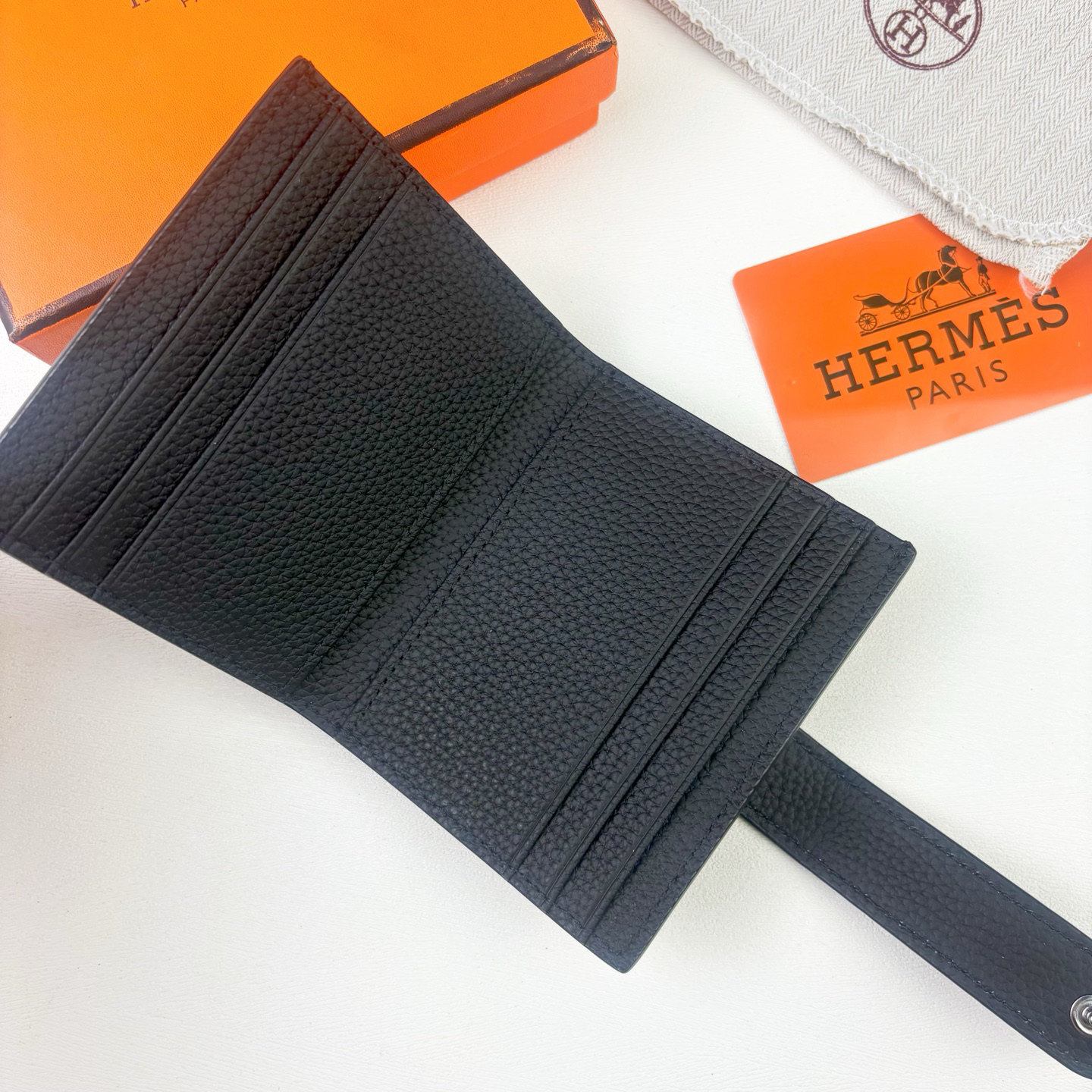 Hermes Bearn Short Wallet Model 499 - Image 5