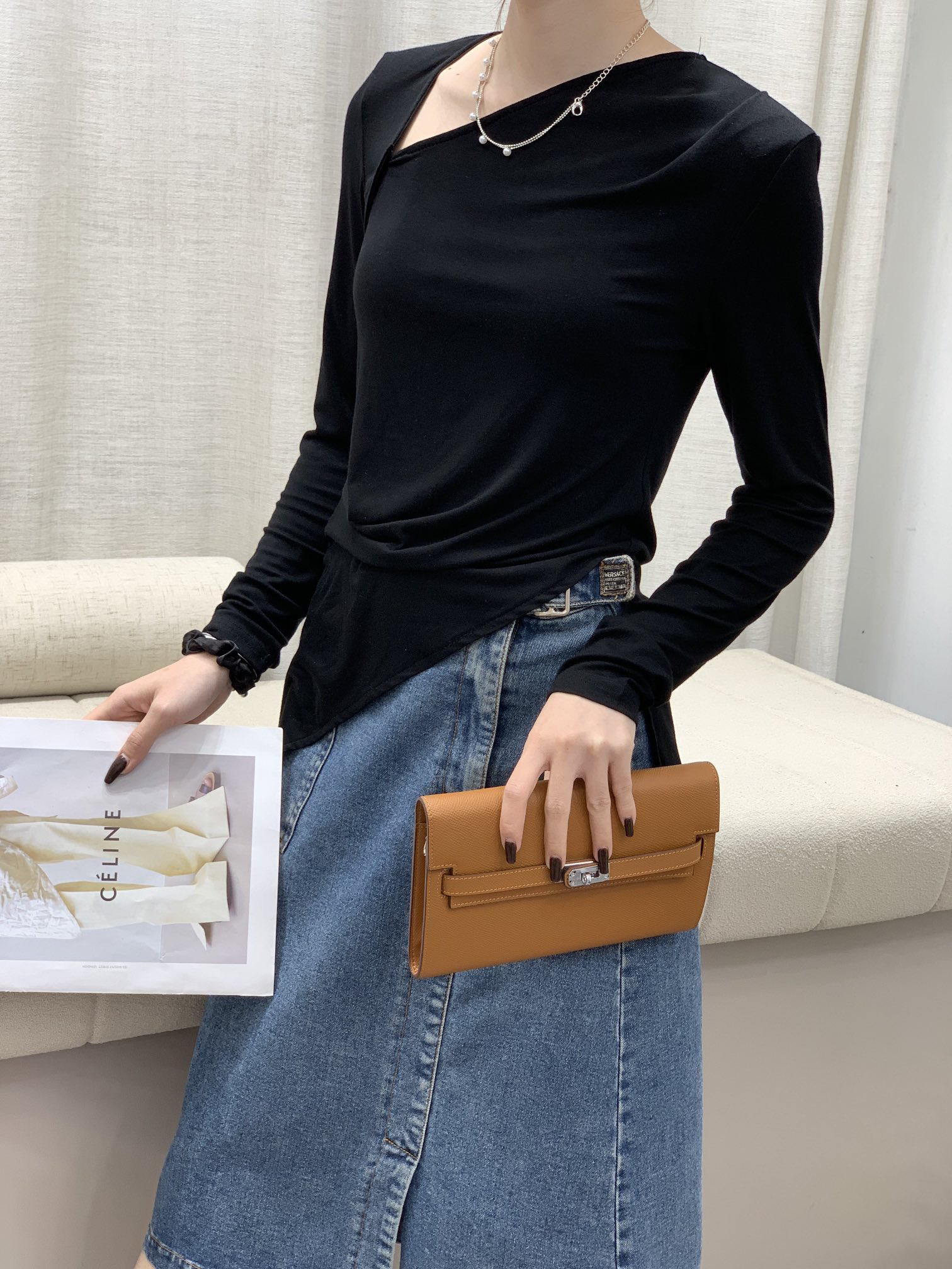Hermès Kelly WOC Wallet on Chain - Image 5
