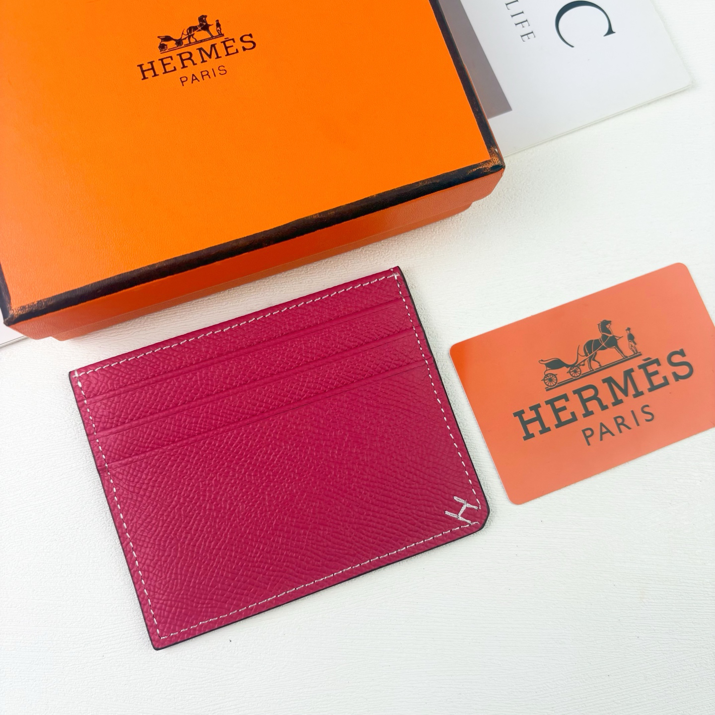 Hermès Evercolor Calfskin Card Holder - Image 5