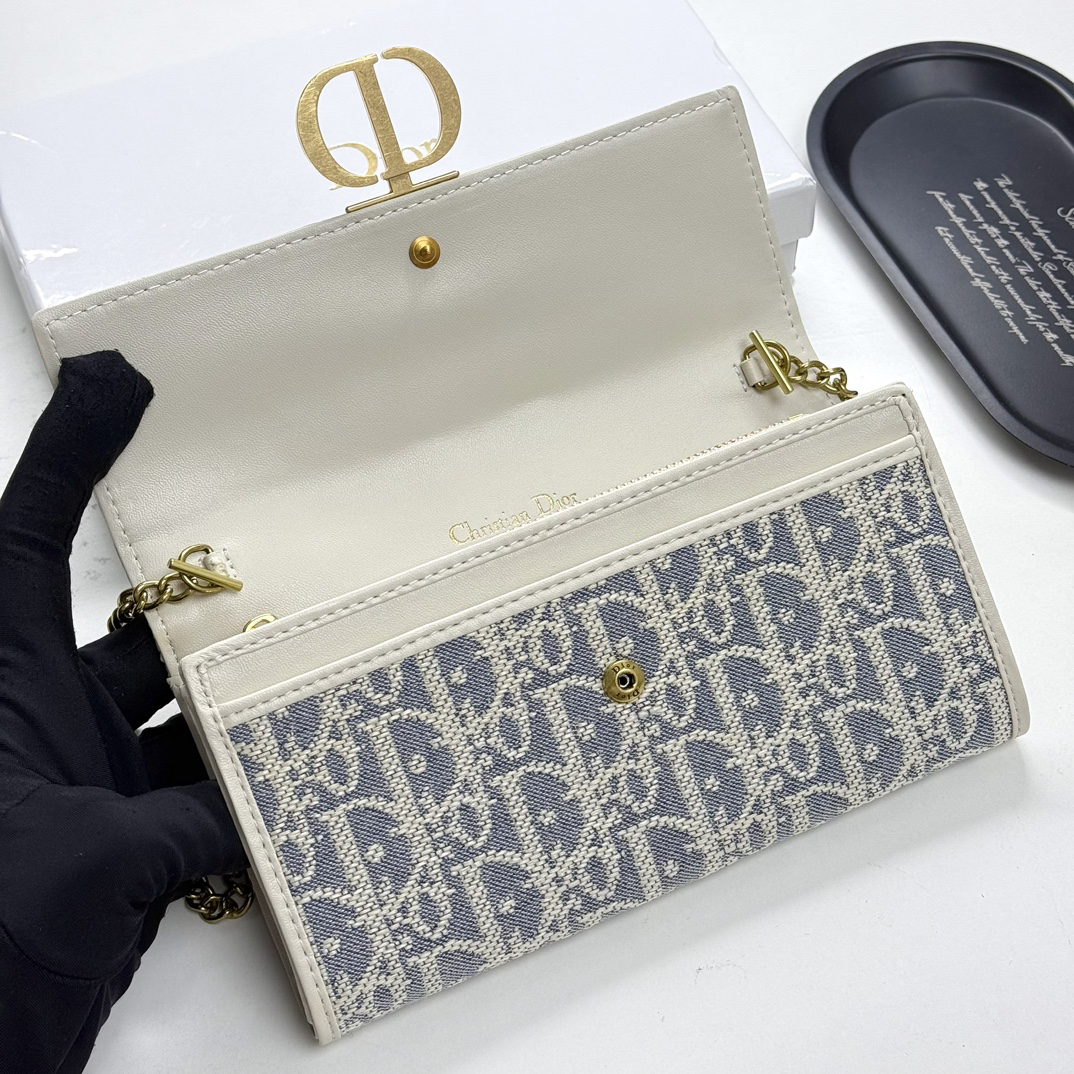 Dior Leather Shoulder Bag 62166 - Image 5
