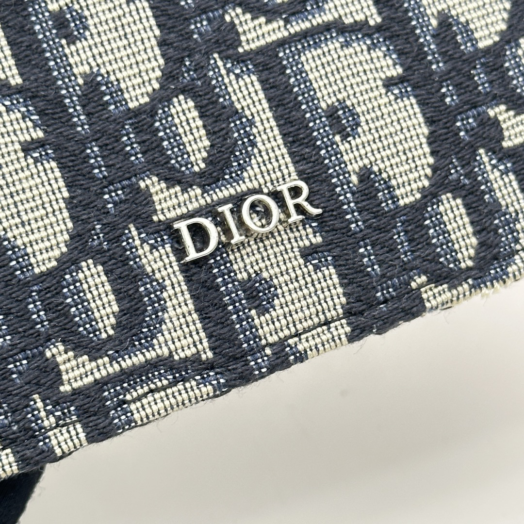 Dior D43 Slim Calfskin Wallet - Image 5