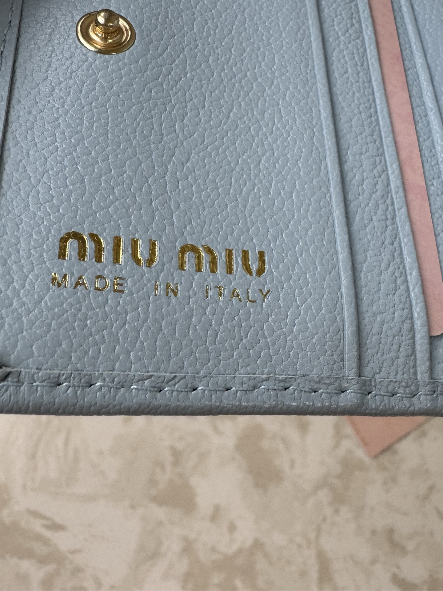 Miu Miu Leather Wallet - Image 5